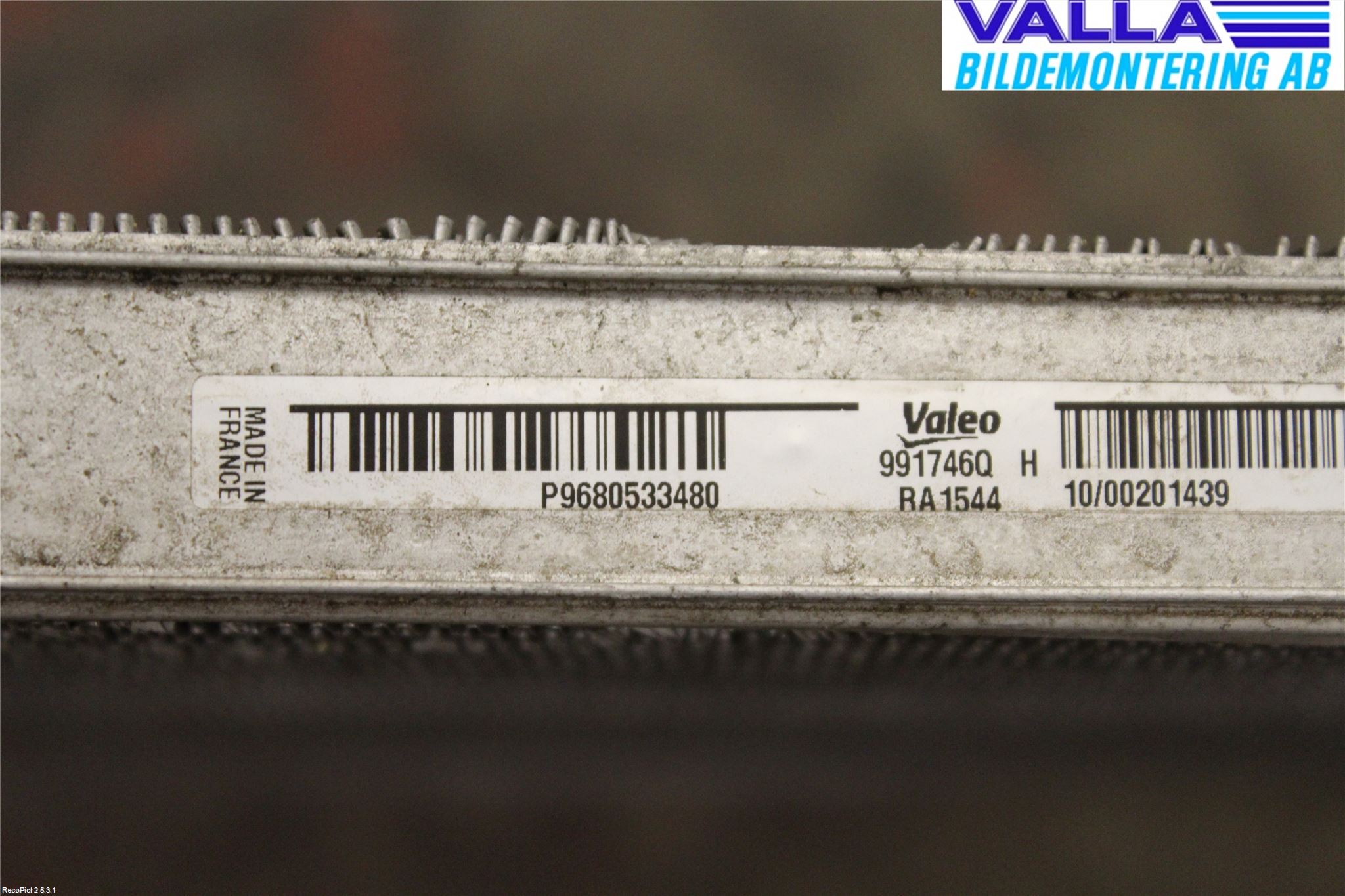 Peugeot 3008 09-16 Kylare Aut