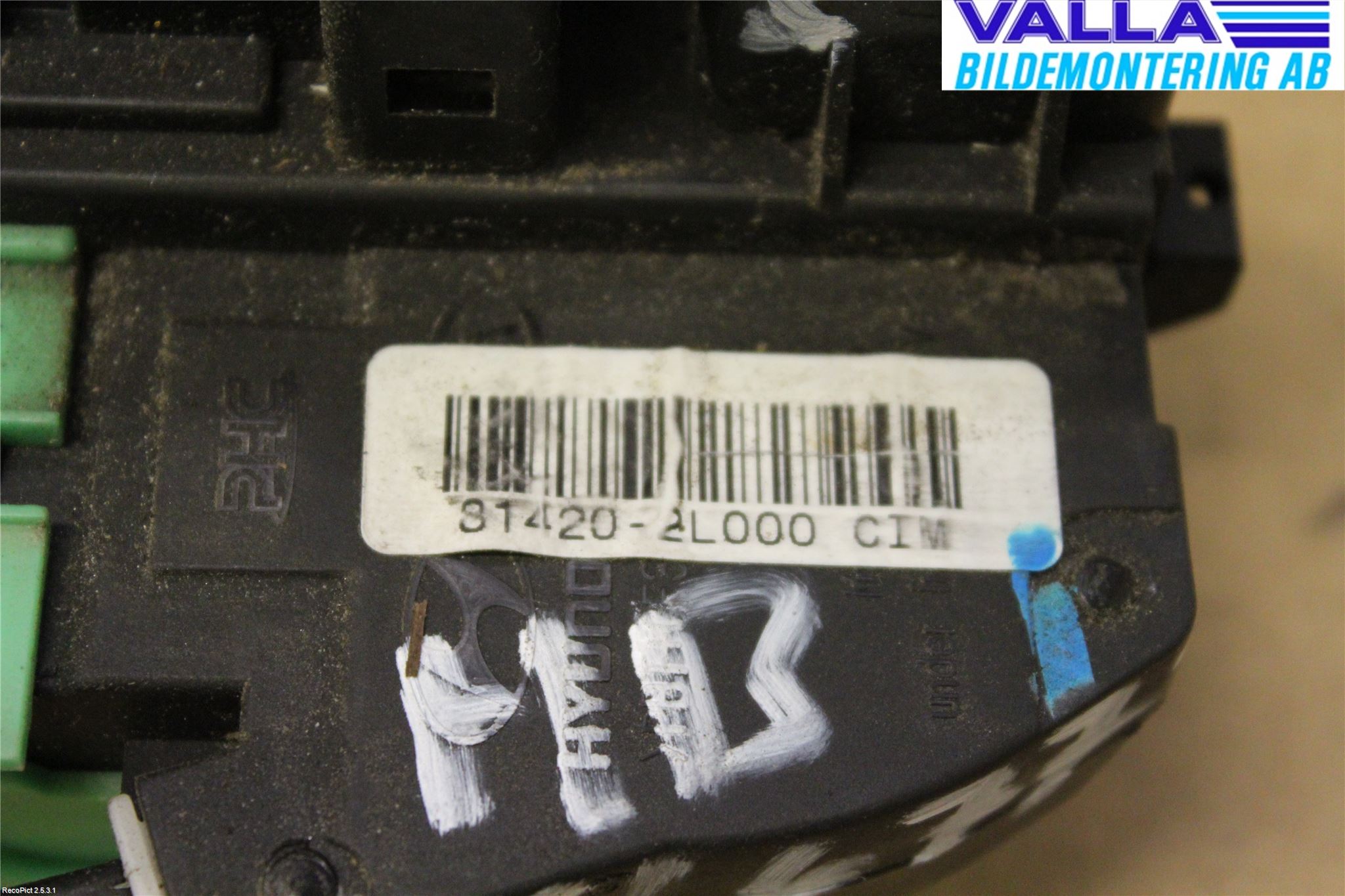 Hyundai i30 FD 07-12 Låskista-Dörrlås