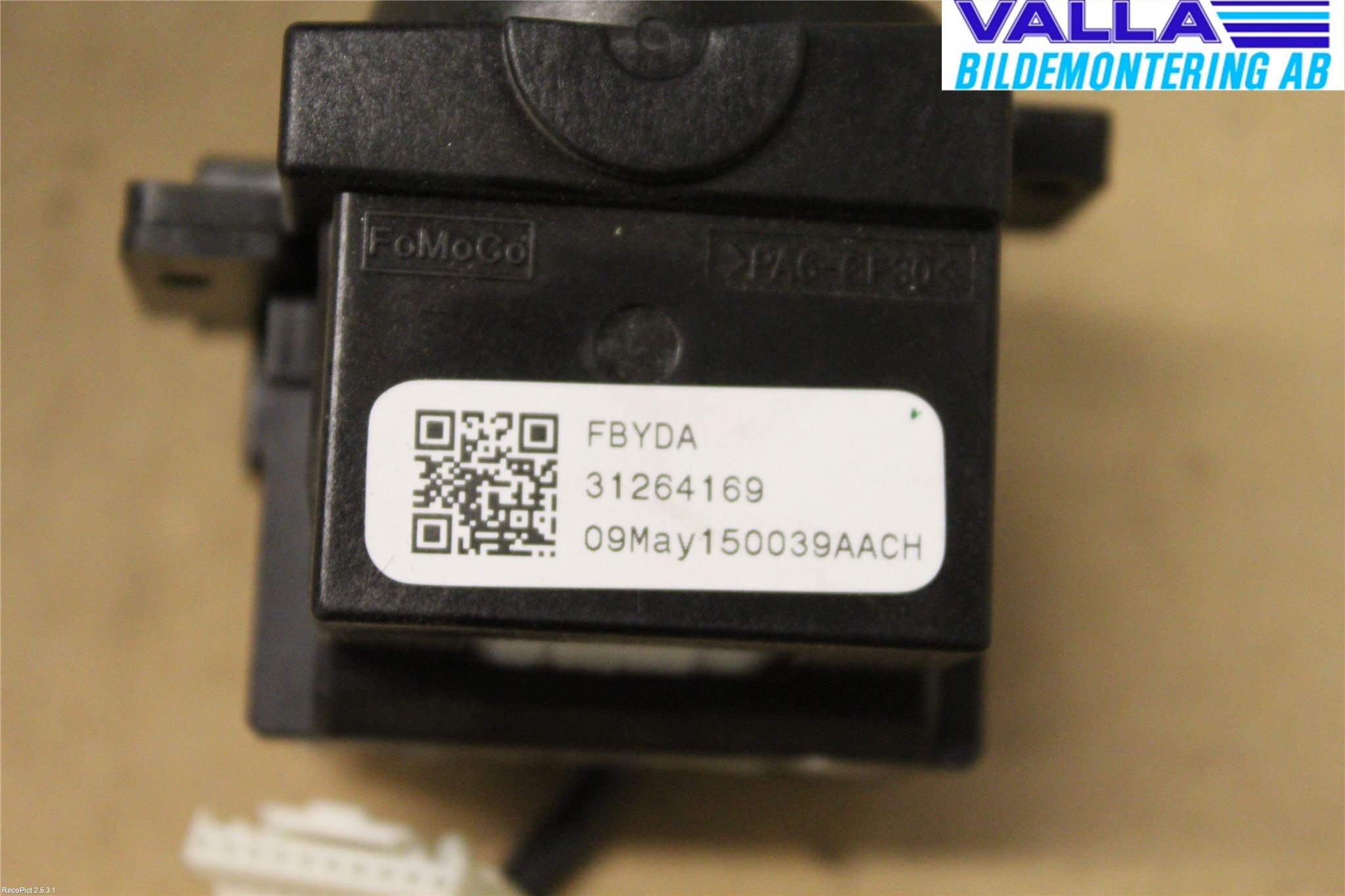 Volvo XC60 09-13 Spak Torkar-Spolomk