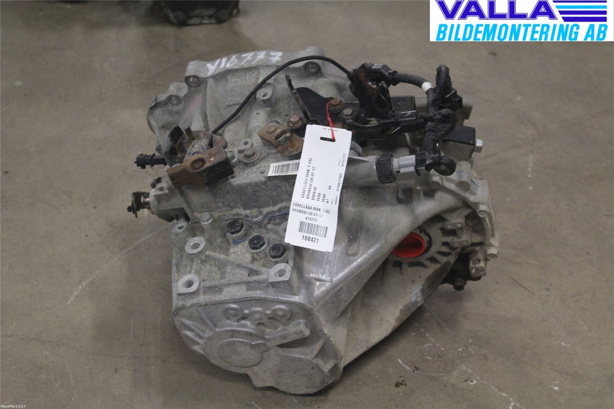 Hyundai i30 FD 07-12 Växellåda Man 5 Vxl