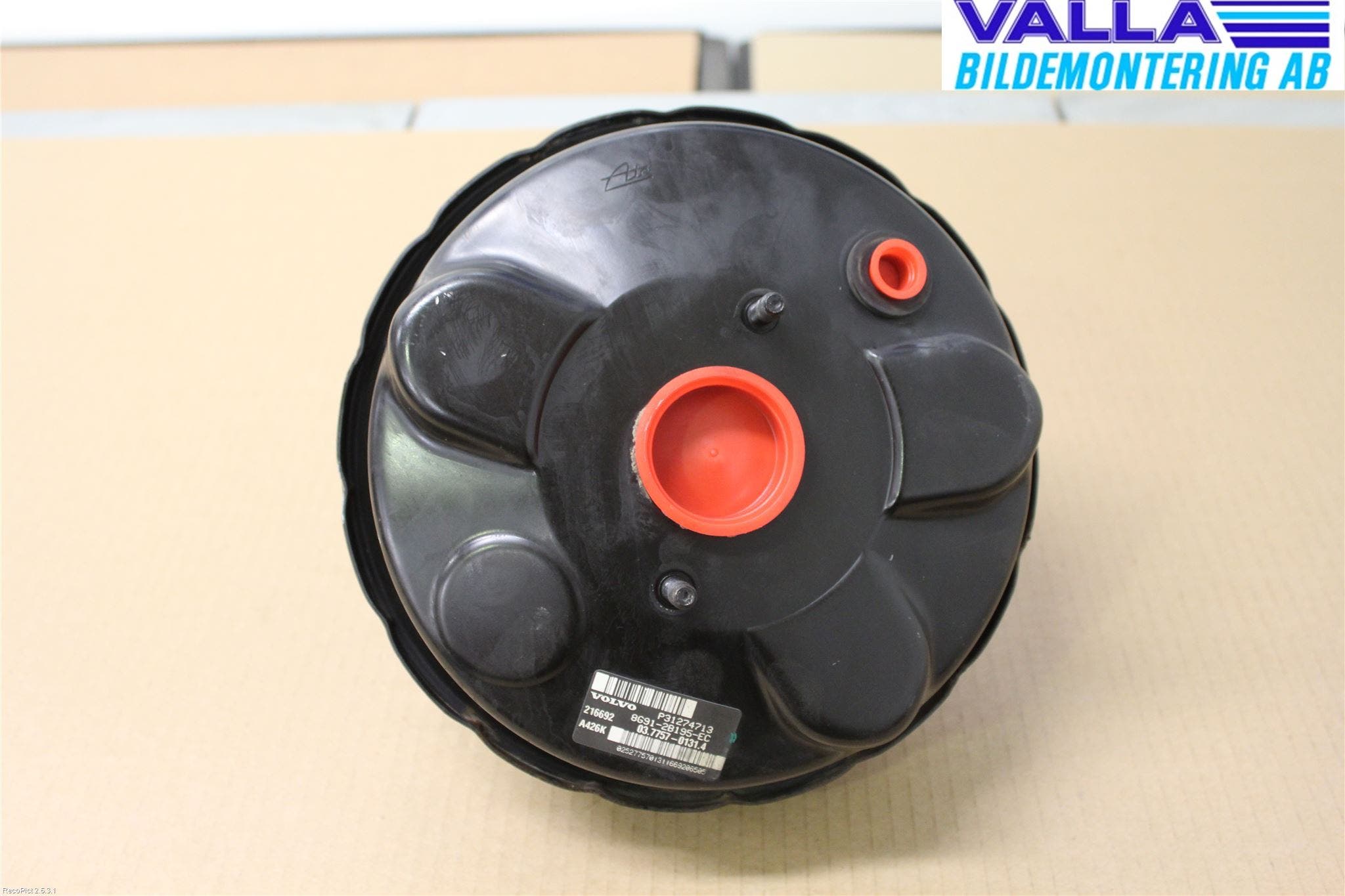 Volvo XC60 09-13 Bromsservo