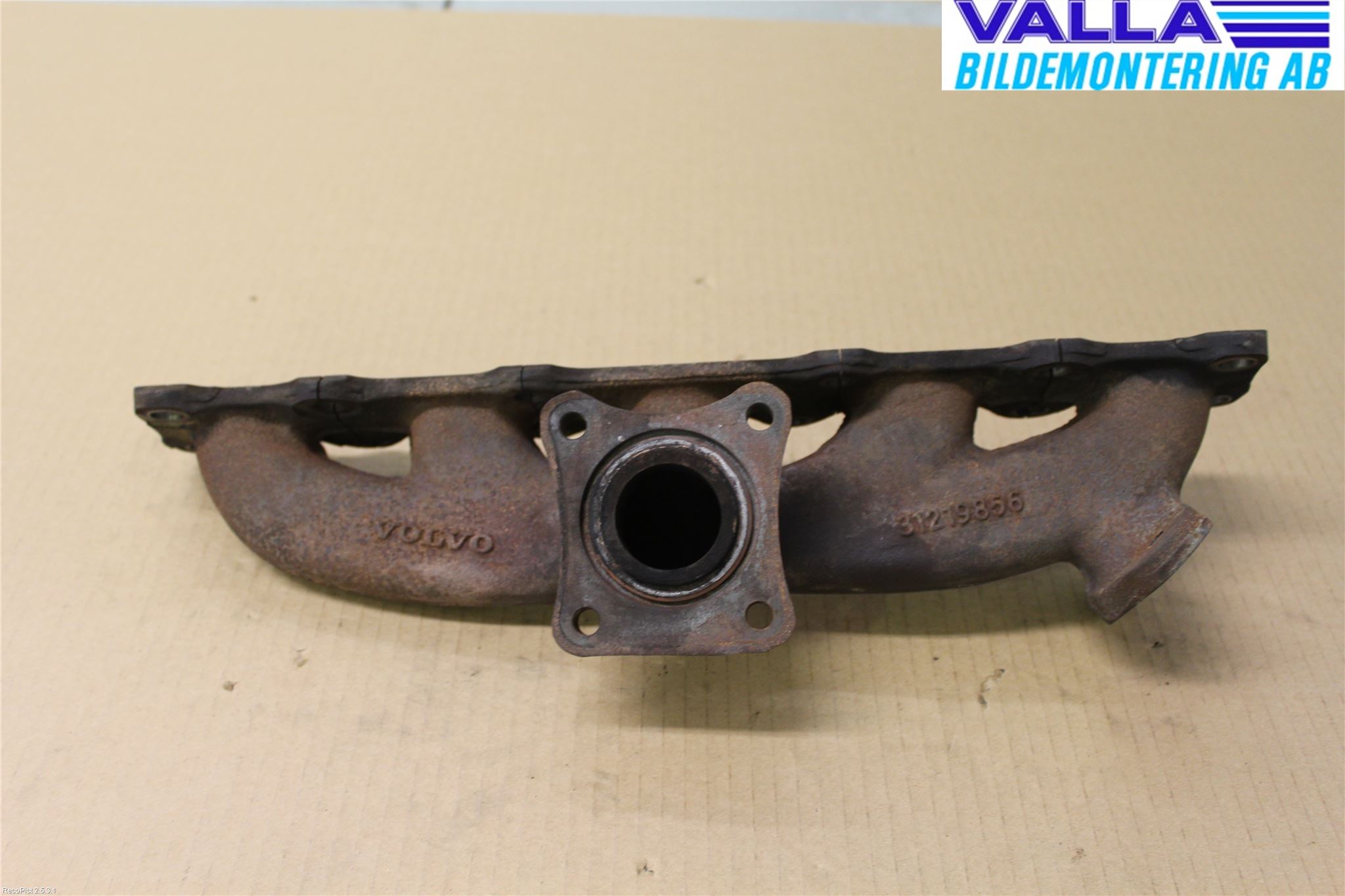 Volvo XC60 09-13 Grenrör Avgas