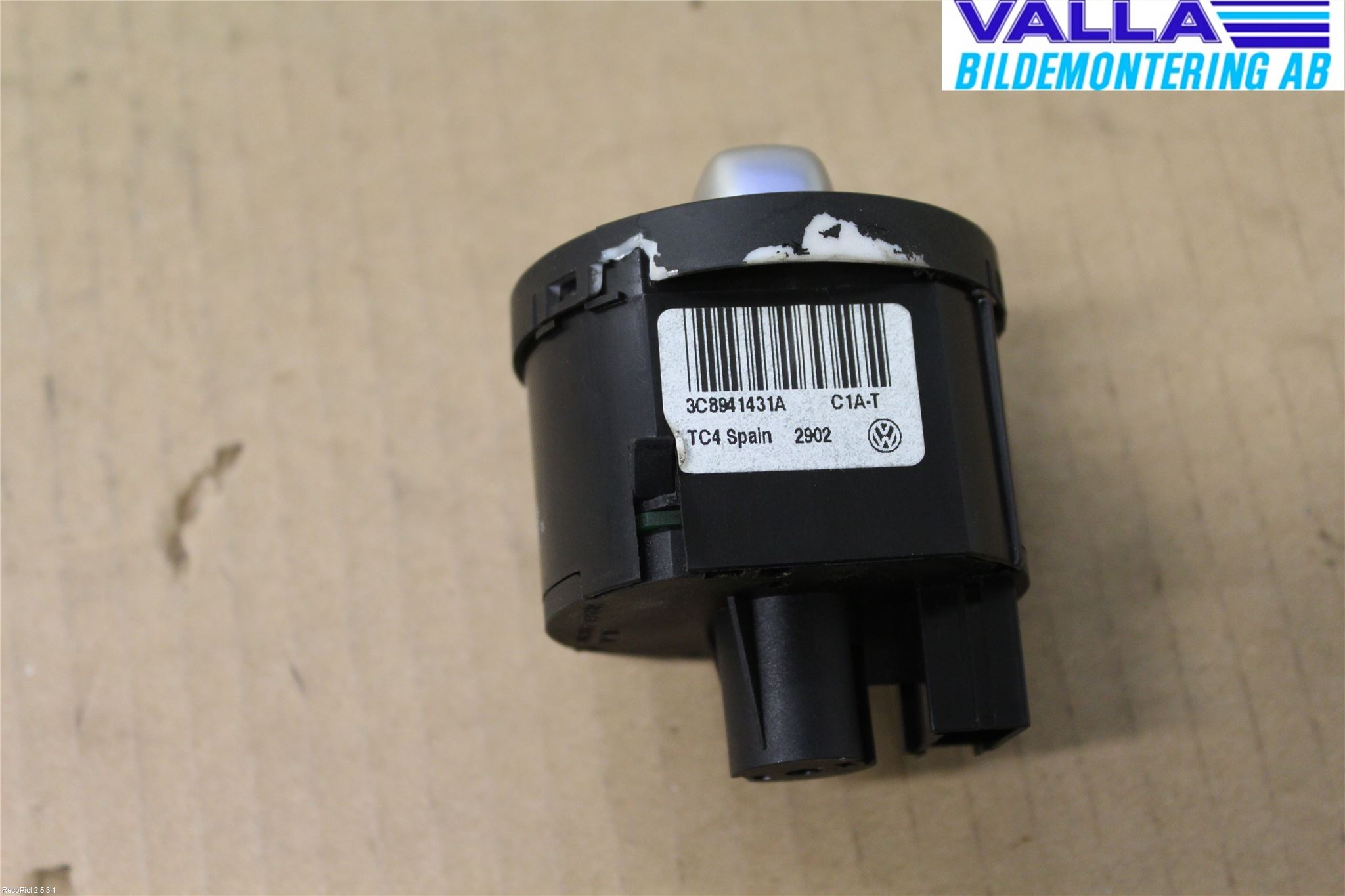 Volkswagen VW PASSAT 11-14 Strömställare Ljus