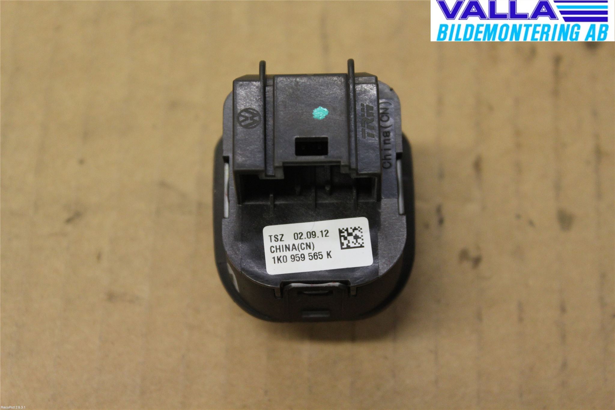 Volkswagen VW PASSAT 11-14 Strömställare Spegel