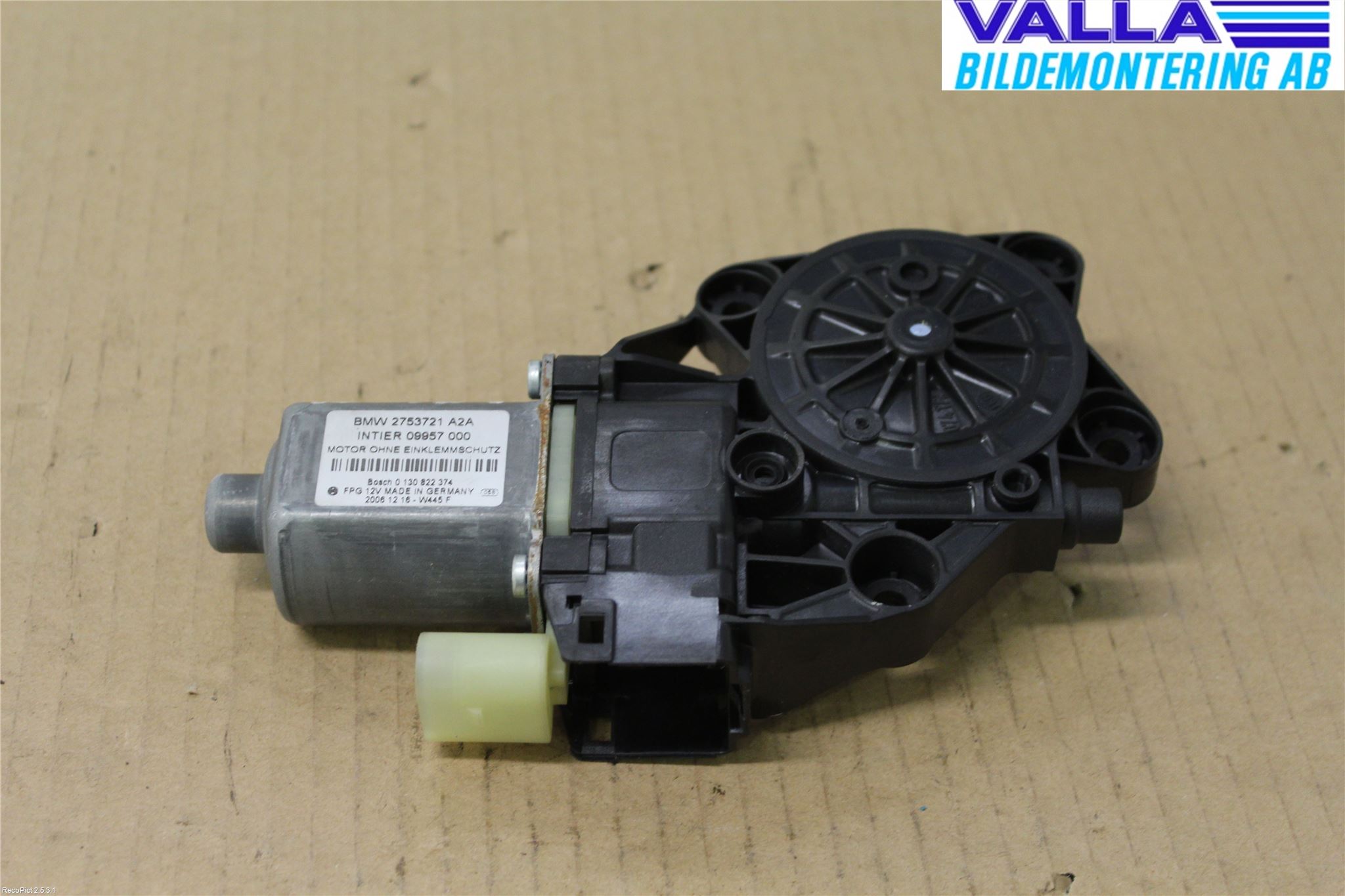 Mini COUPE R56 05-14 Fönsterhissmotor