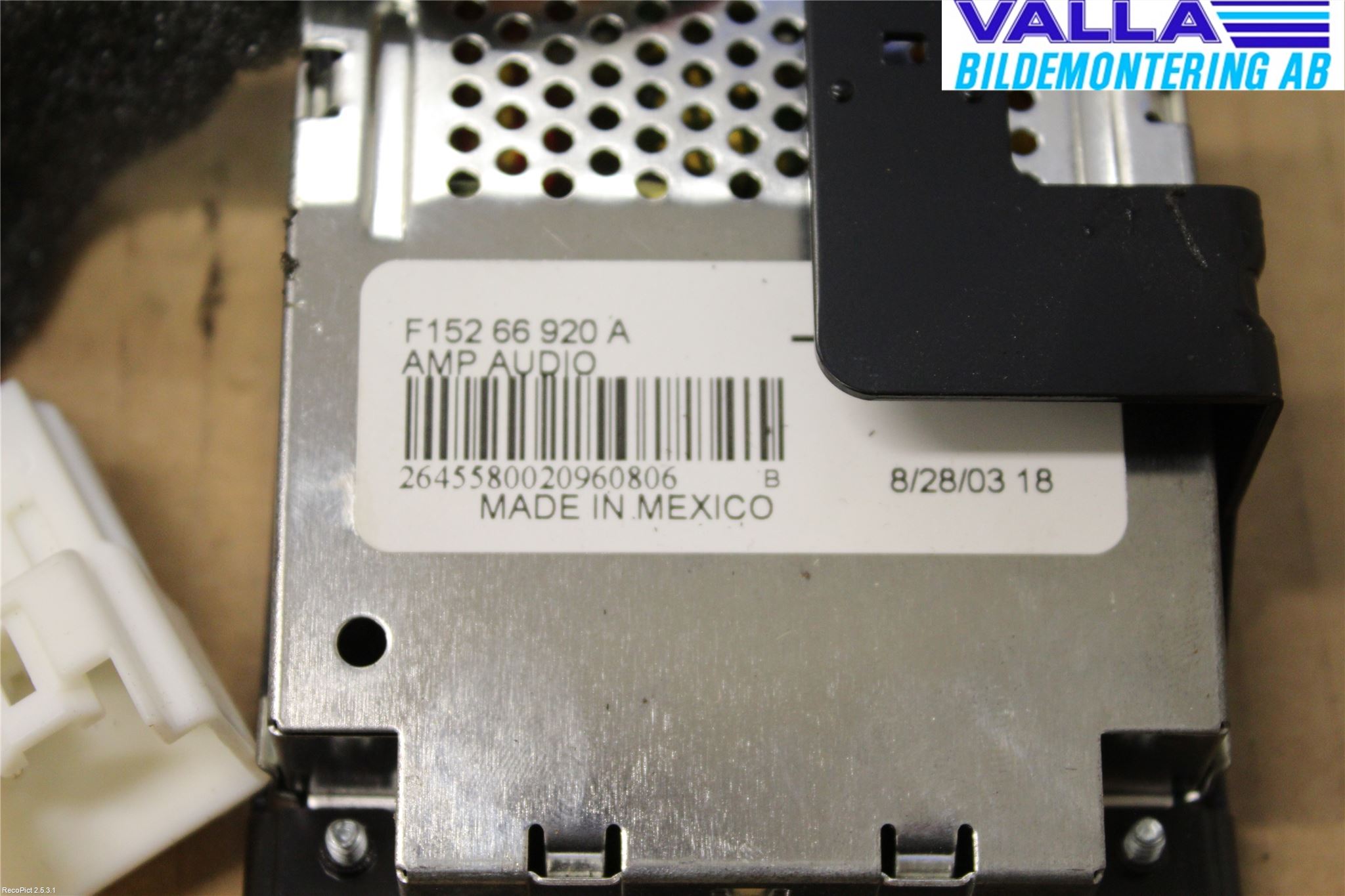 Mazda RX8 Radio-Stereo Förstärkare