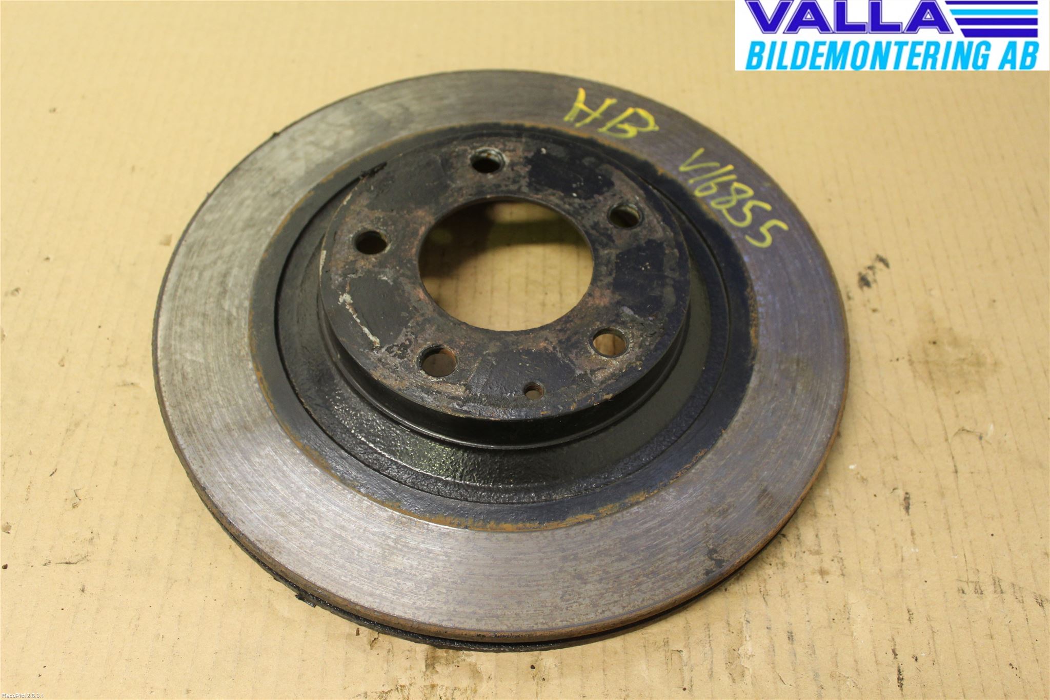 Mazda RX8 Bromsskiva Bak