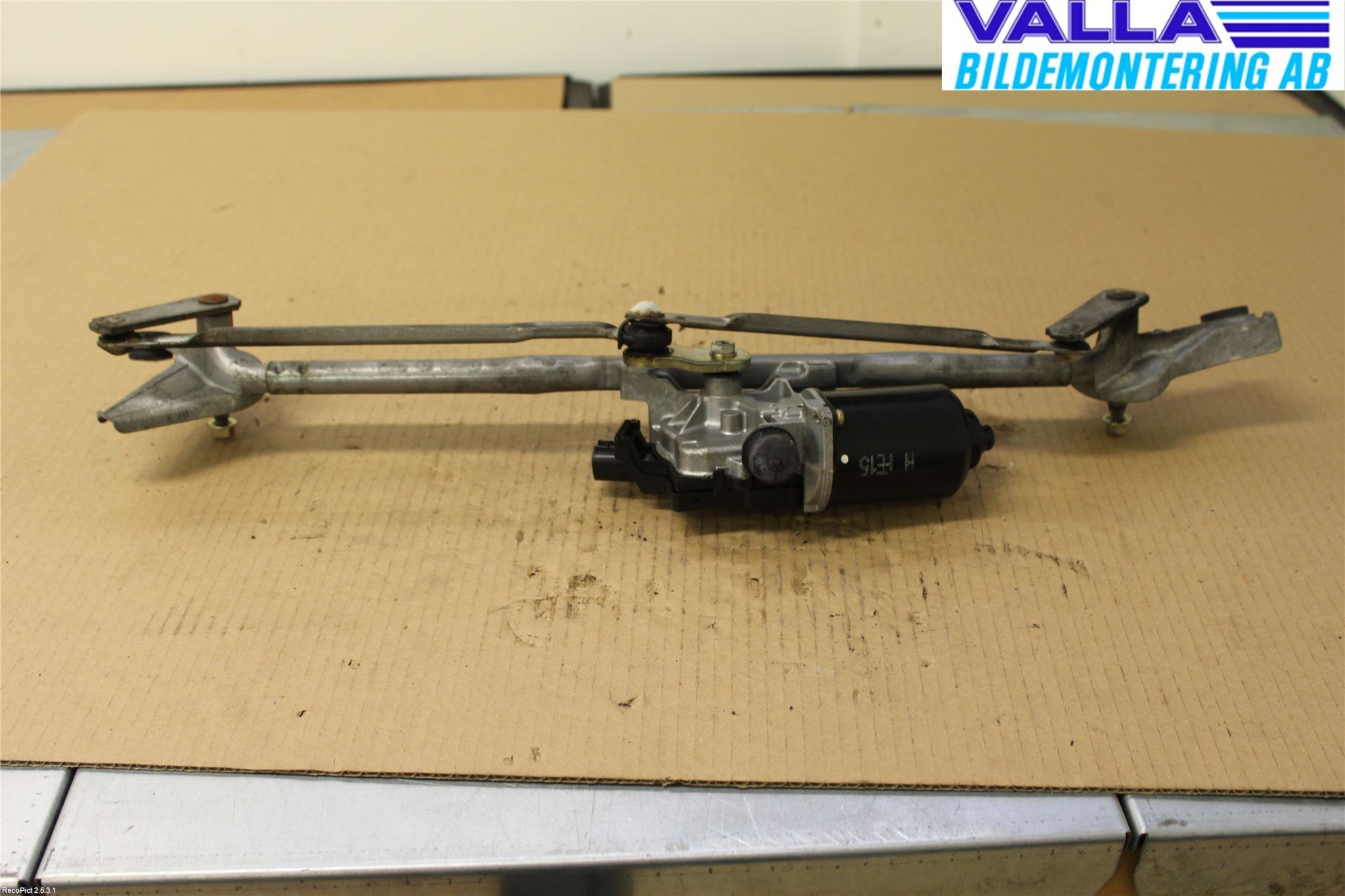 Mazda RX8 Torkarmekanism Vindruta