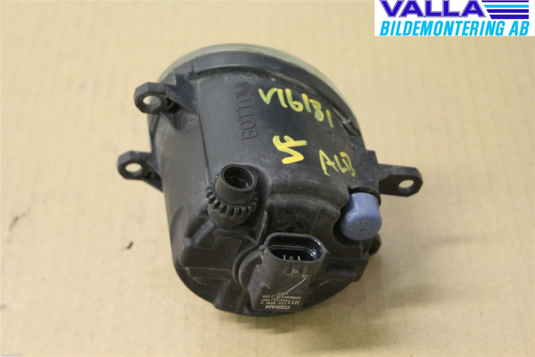 Toyota AVENSIS 07-08 Dimljus-Varselljus Fram