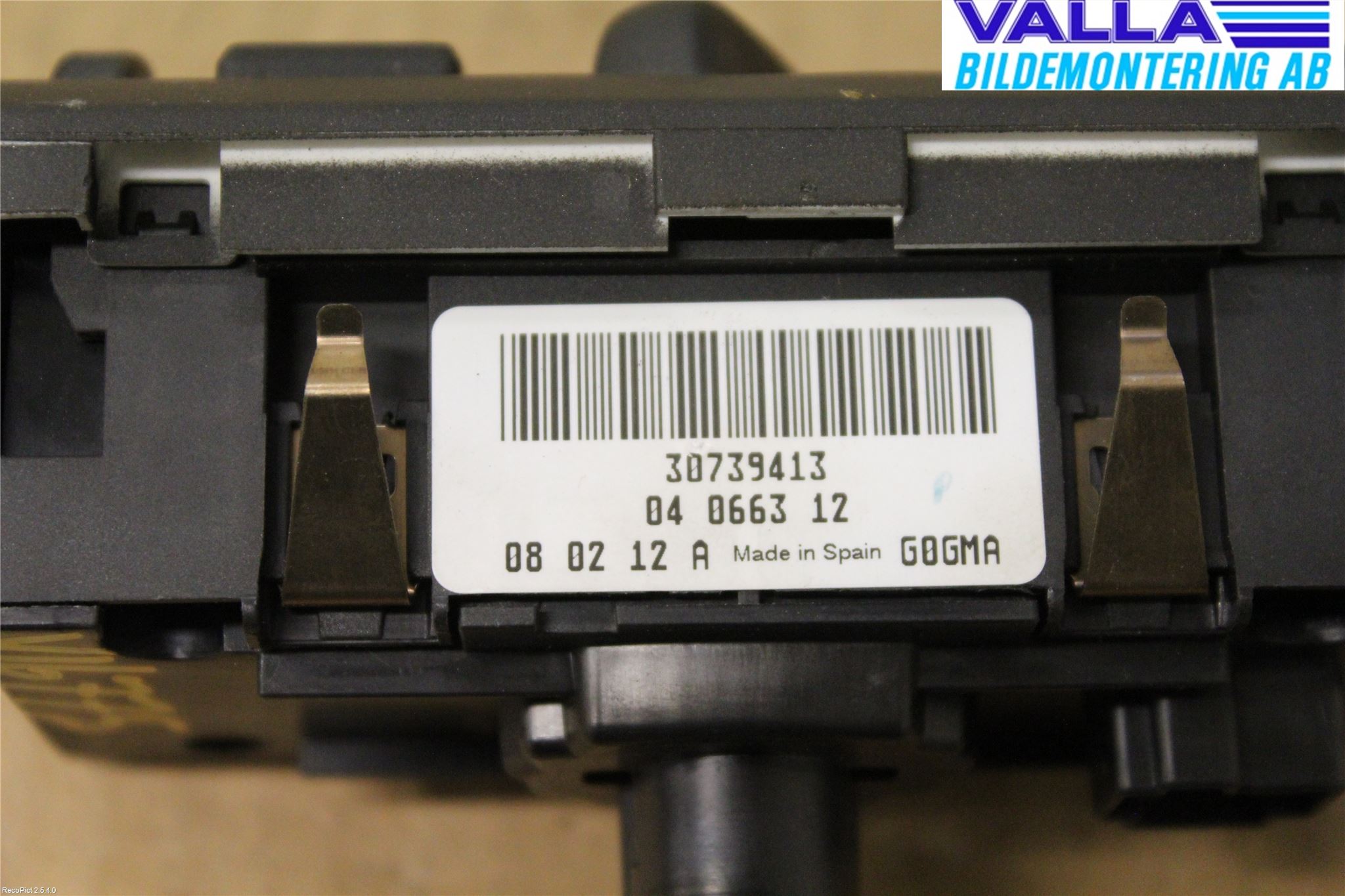 Volvo V70 08-13 Strömställare Ljus