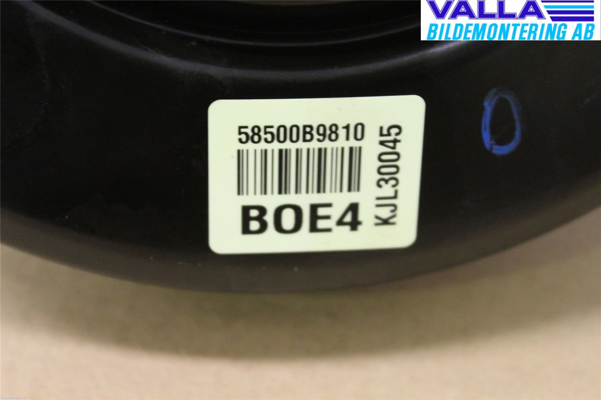 Hyundai i10 BA 14-16 Bromsservo