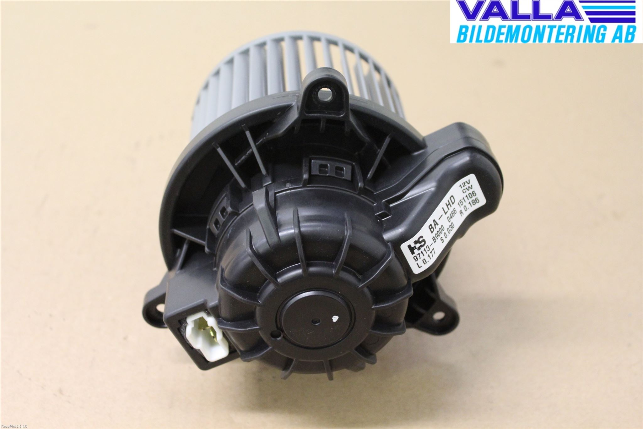 Hyundai i10 BA 14-16 Värmefläkt