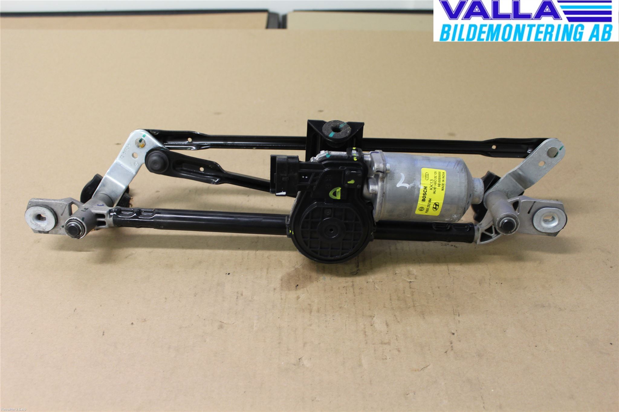 Hyundai i10 BA 14-16 Torkarmotor Vindruta