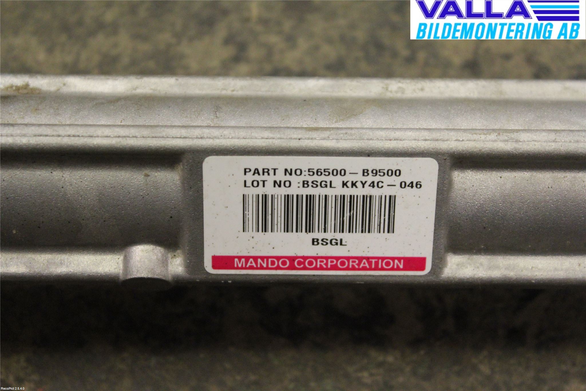 Hyundai i10 BA 14-16 Styrväxel-Snäcka