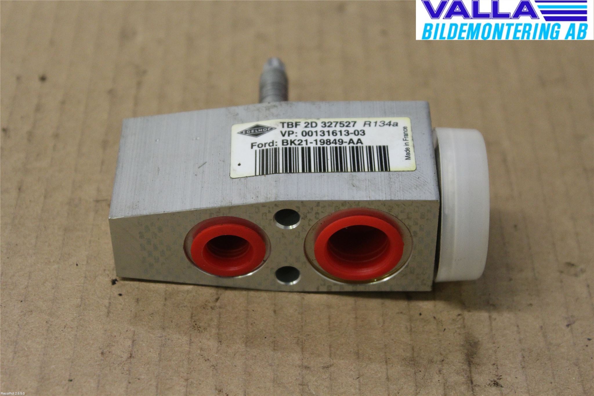 Ford TRANSIT SKÅP/BUSS 14-22 Ac Expansionsventil