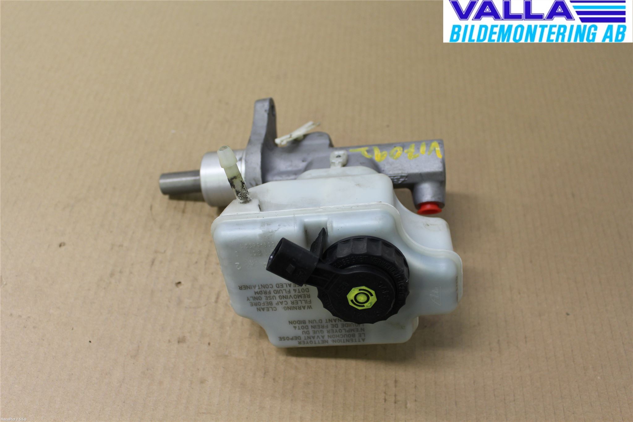 Audi A3/S3     04-05 Broms Huvudcylinder