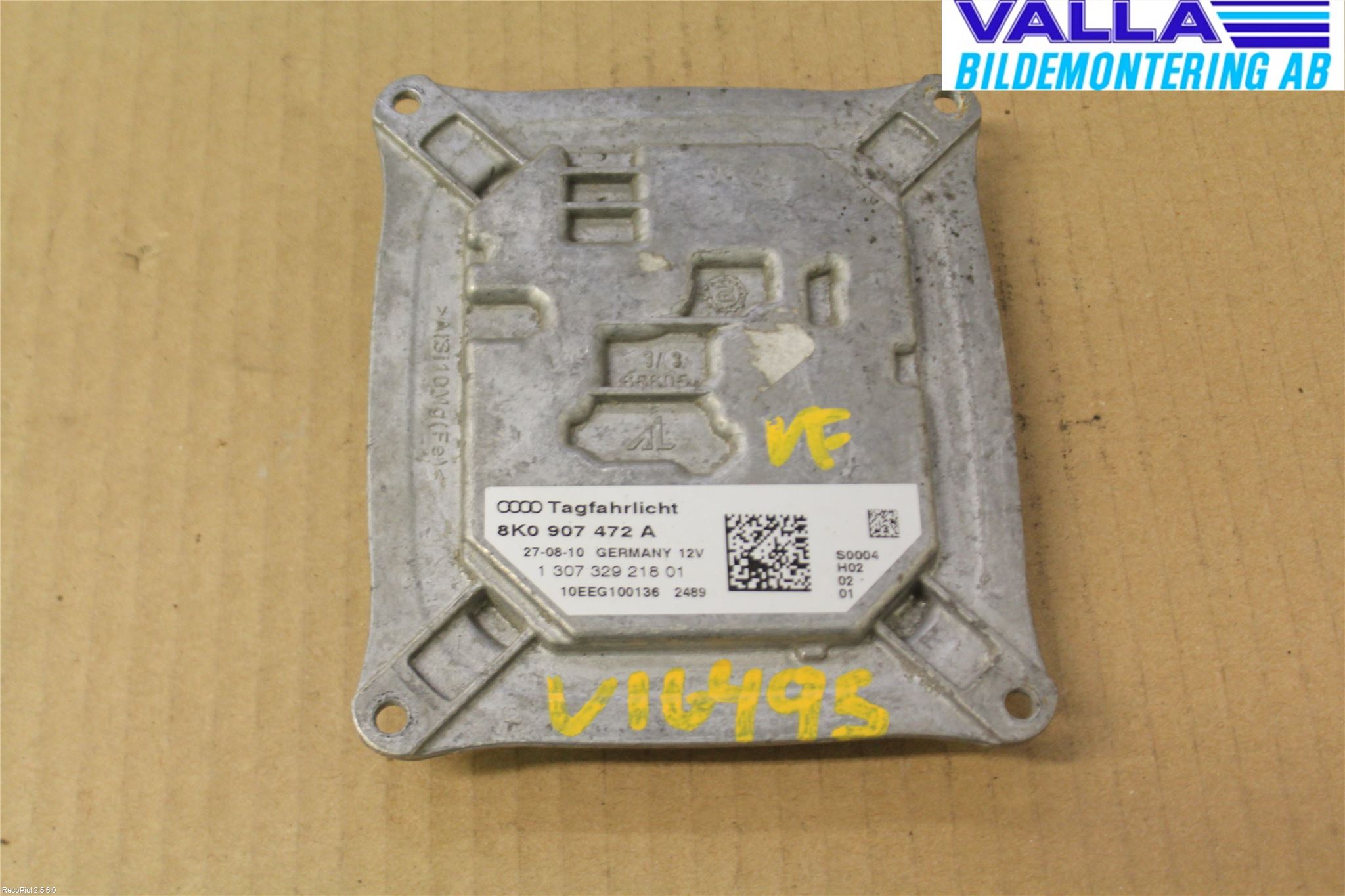 Audi A4/S4 08-11 Styrenhet Övrigt