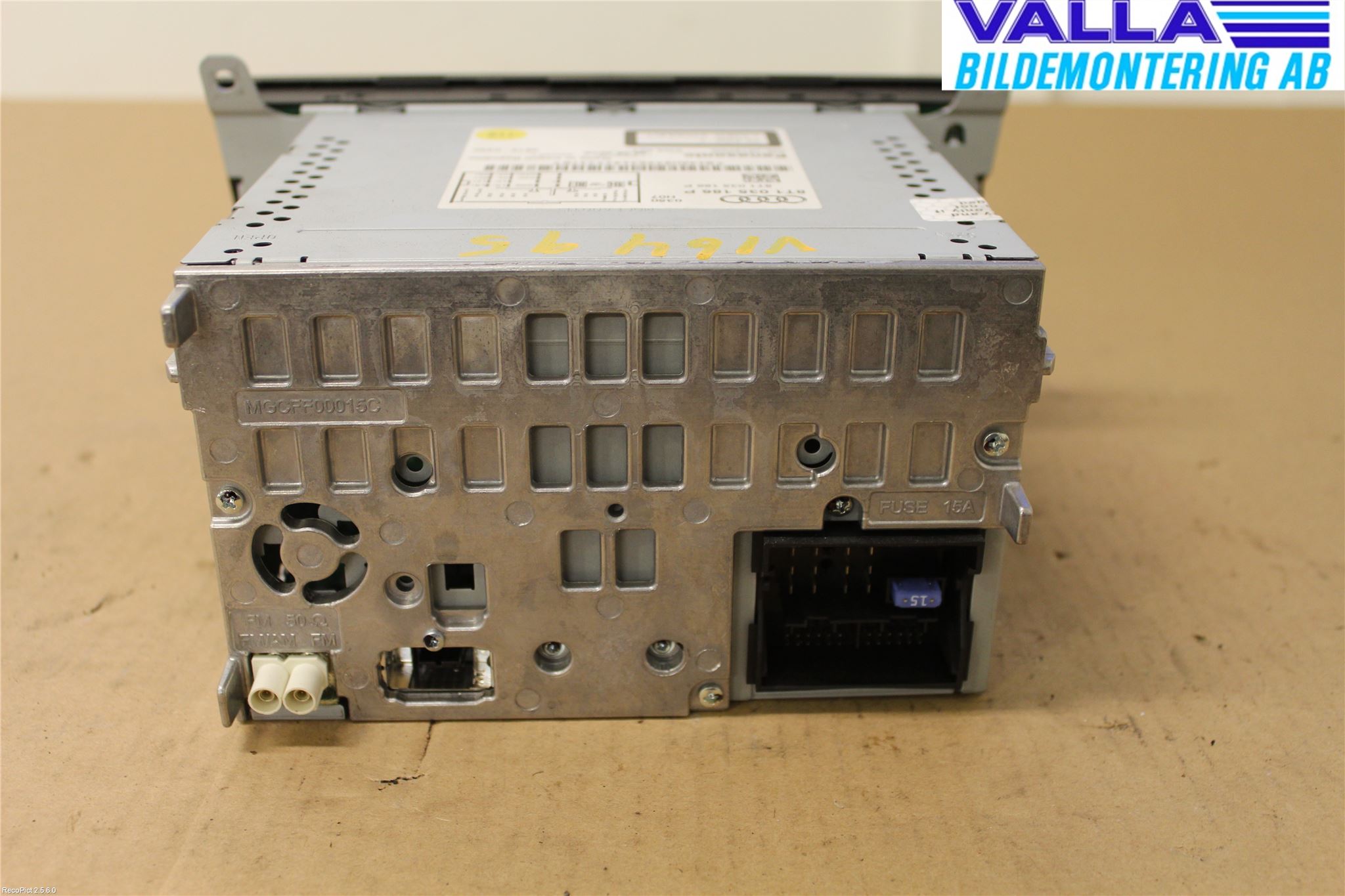 Audi A4/S4 08-11 Cd Radio - Multimediapanel