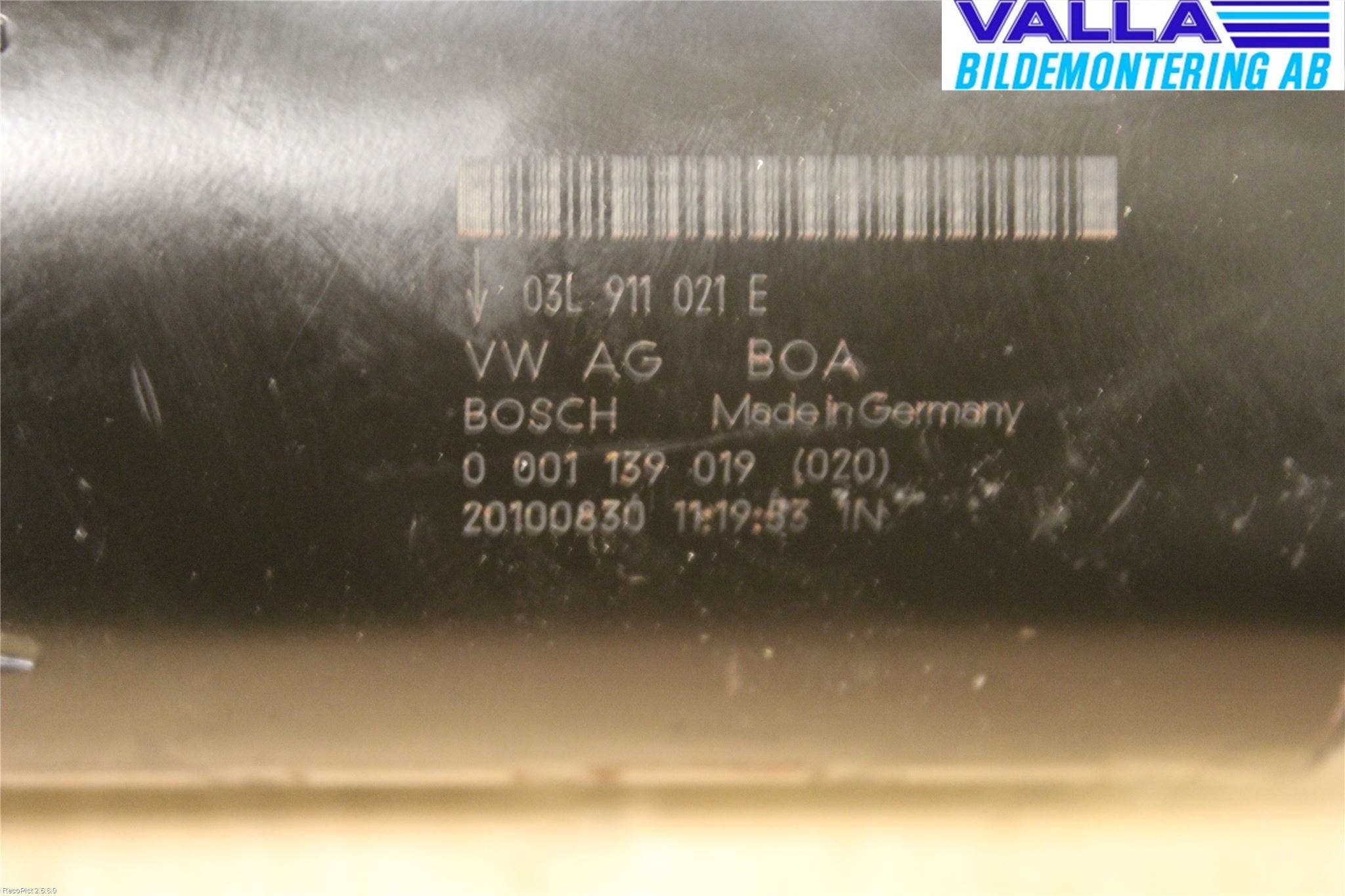 Audi A4/S4 08-11 Startmotor Diesel