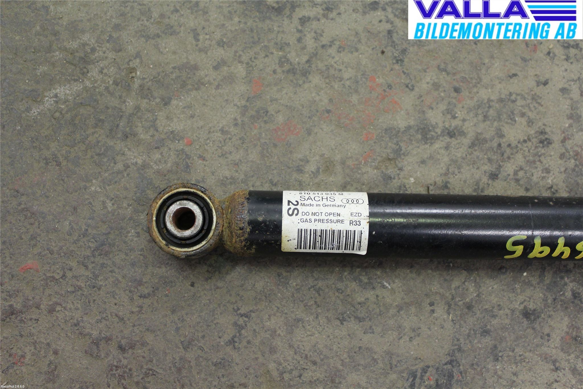 Audi A4/S4 08-11 Stötdämpare Bak