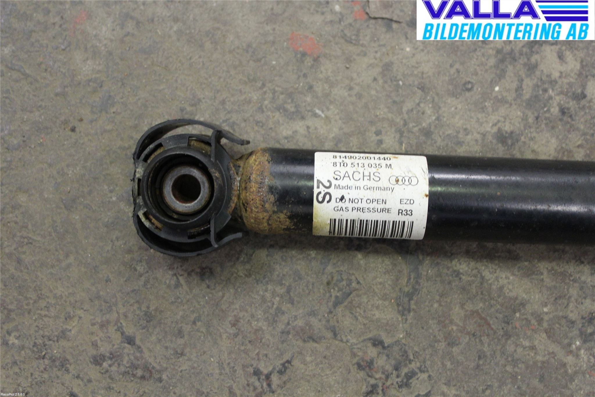 Audi A4/S4 08-11 Stötdämpare Bak