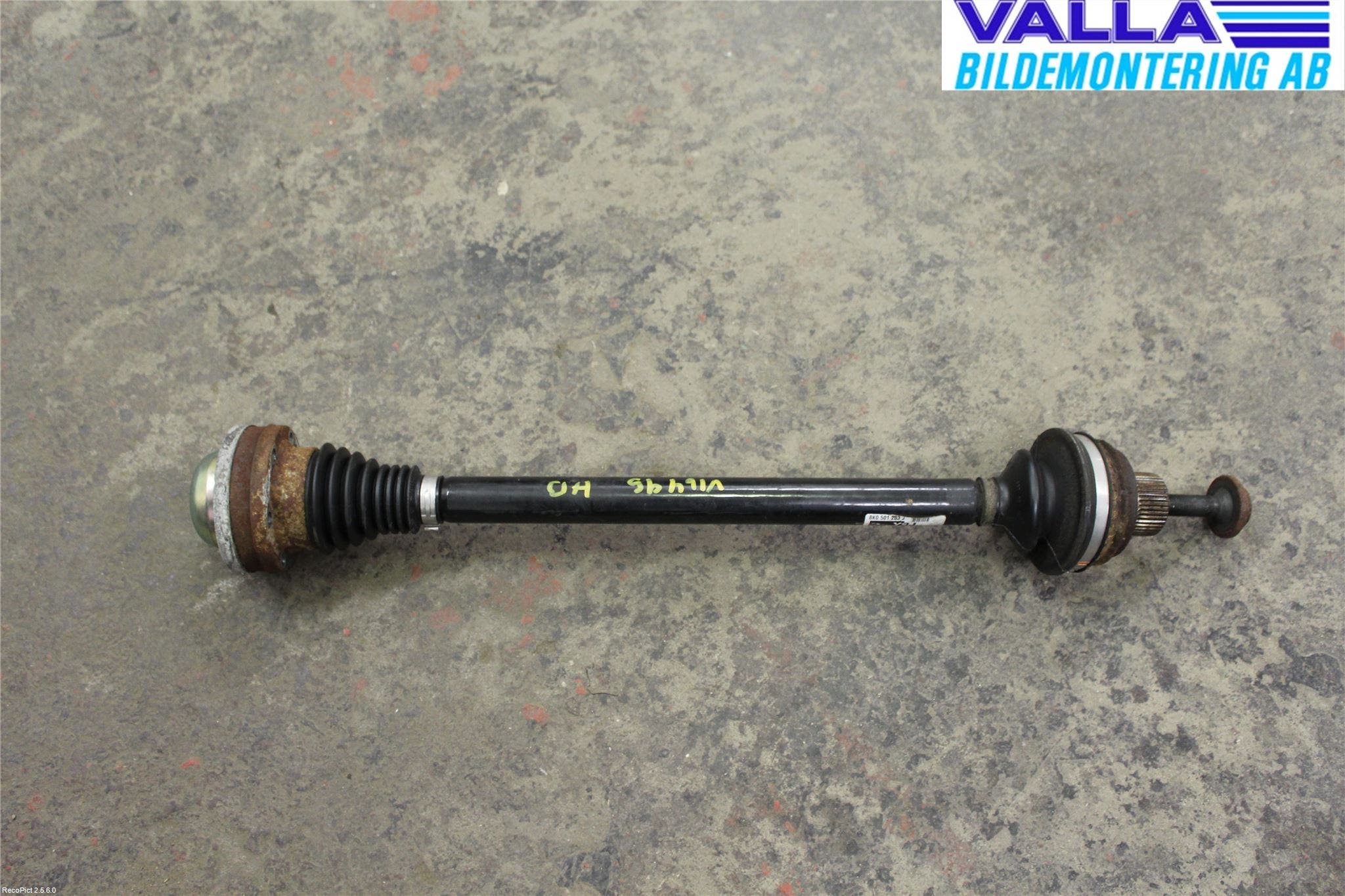 Audi A4/S4 08-11 Drivaxel Bak Höger