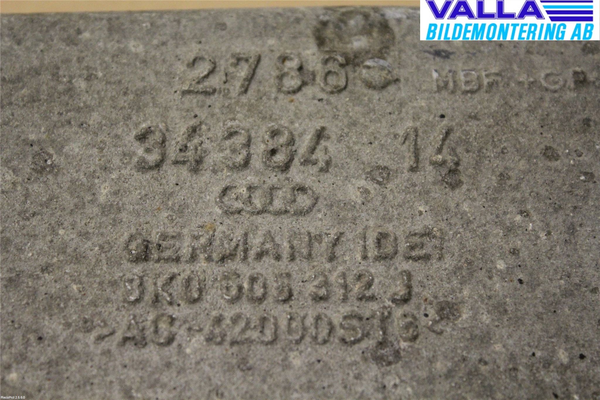 Audi A4/S4 08-11 Bärarm Bak Höger