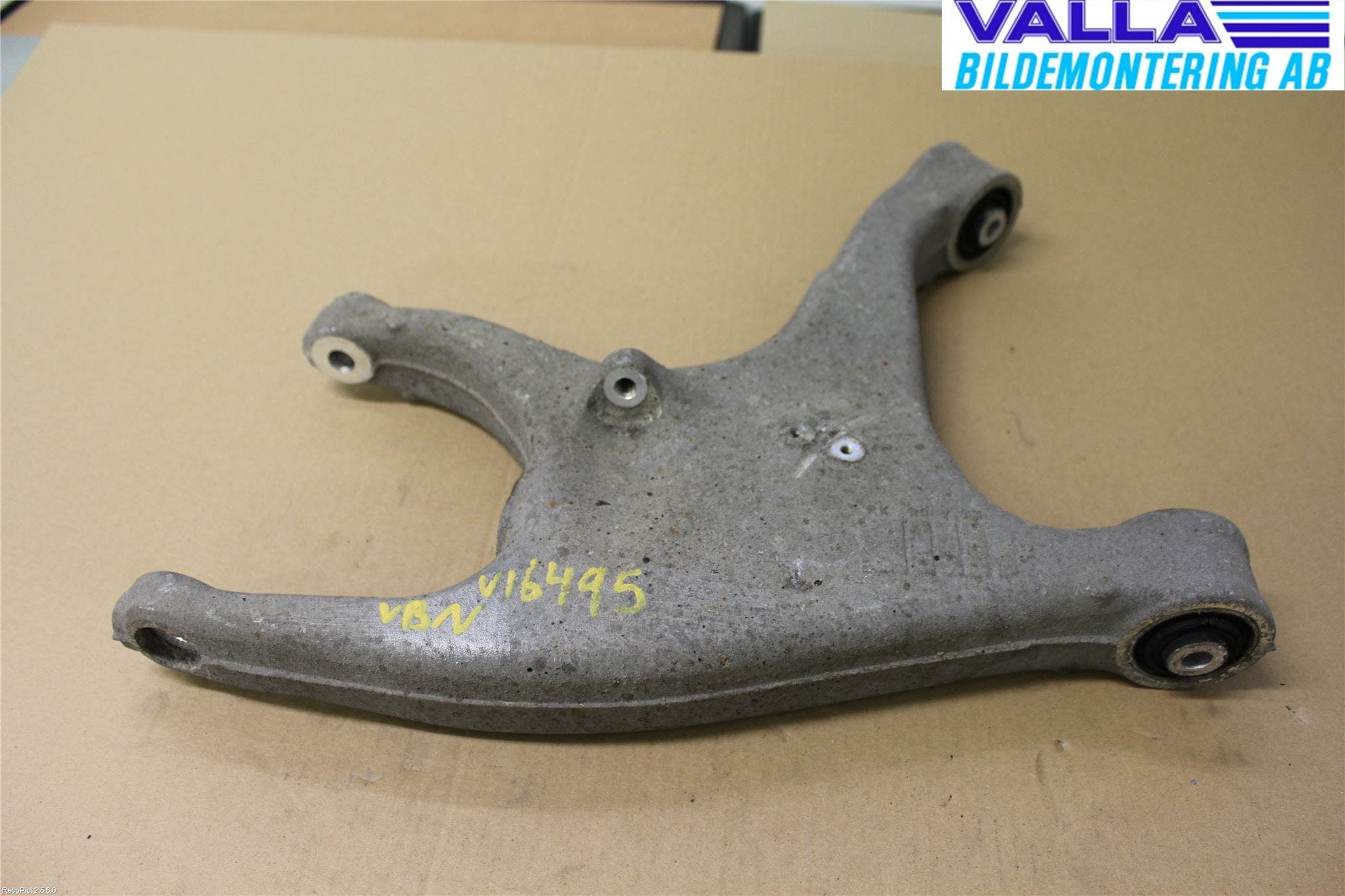 Audi A4/S4 08-11 Bärarm Bak Vänster