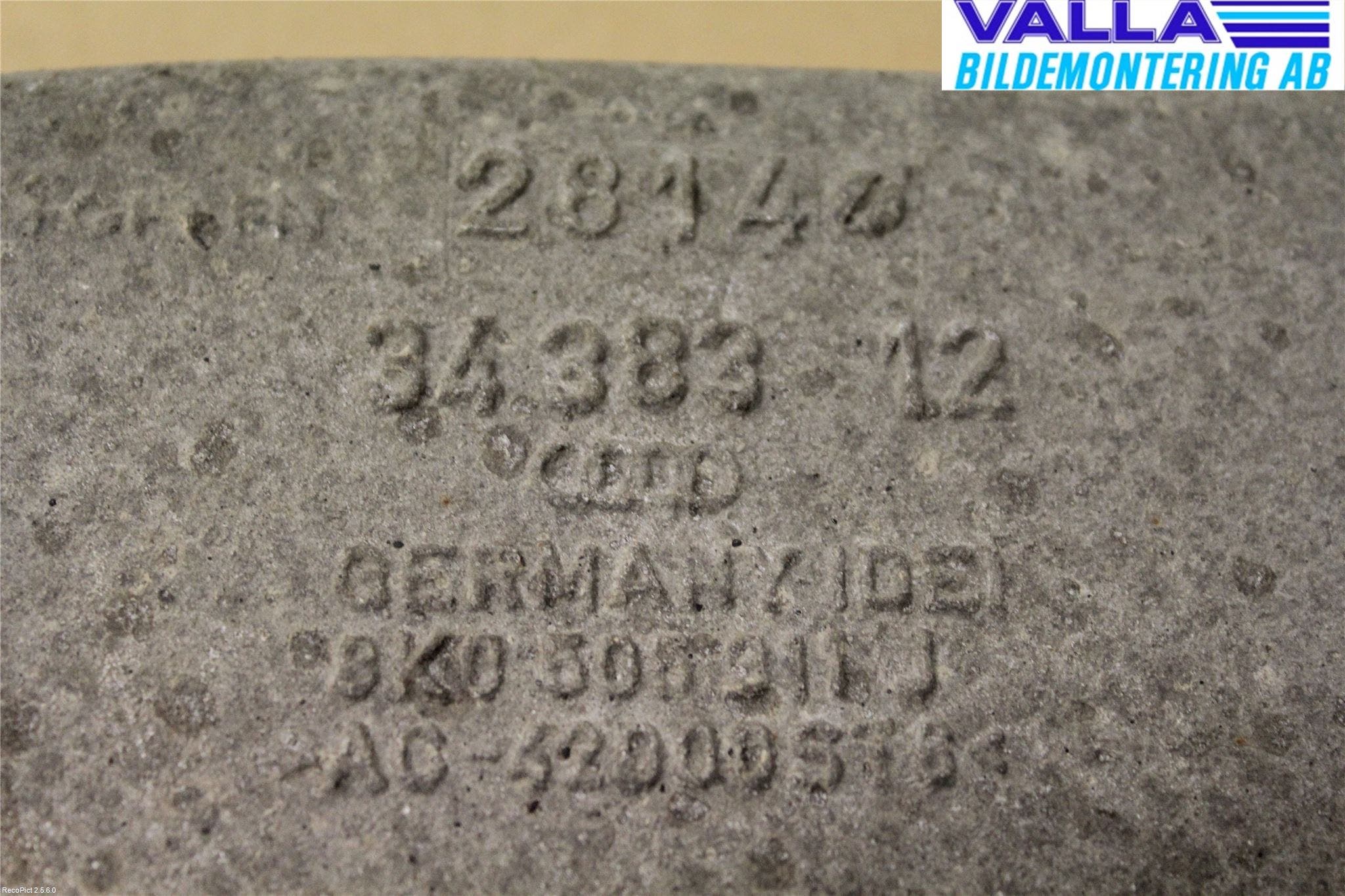 Audi A4/S4 08-11 Bärarm Bak Vänster