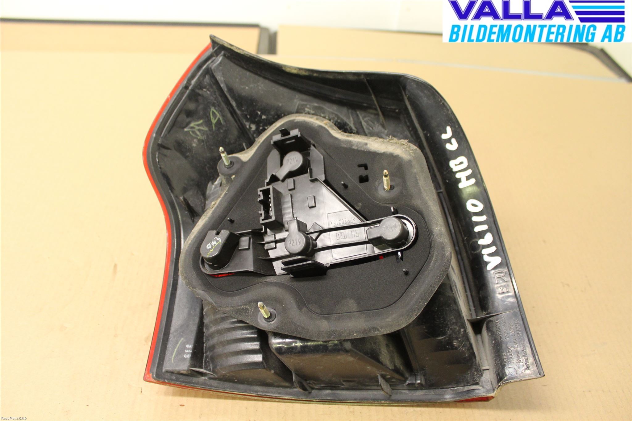 Toyota COROLLA 02-07 Bakljus Höger