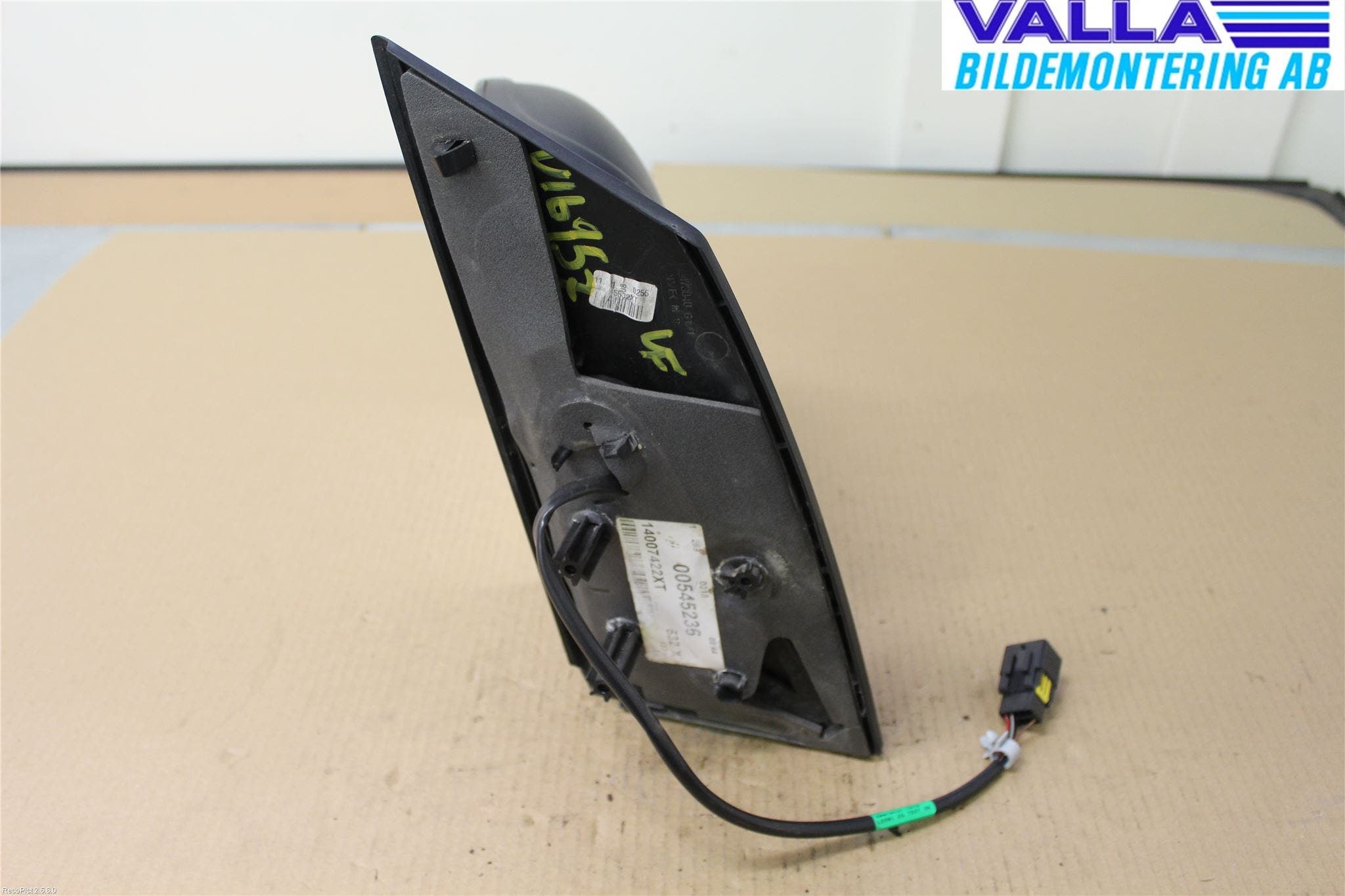 Citroen JUMPY 07-16 Spegel Yttre El Vä