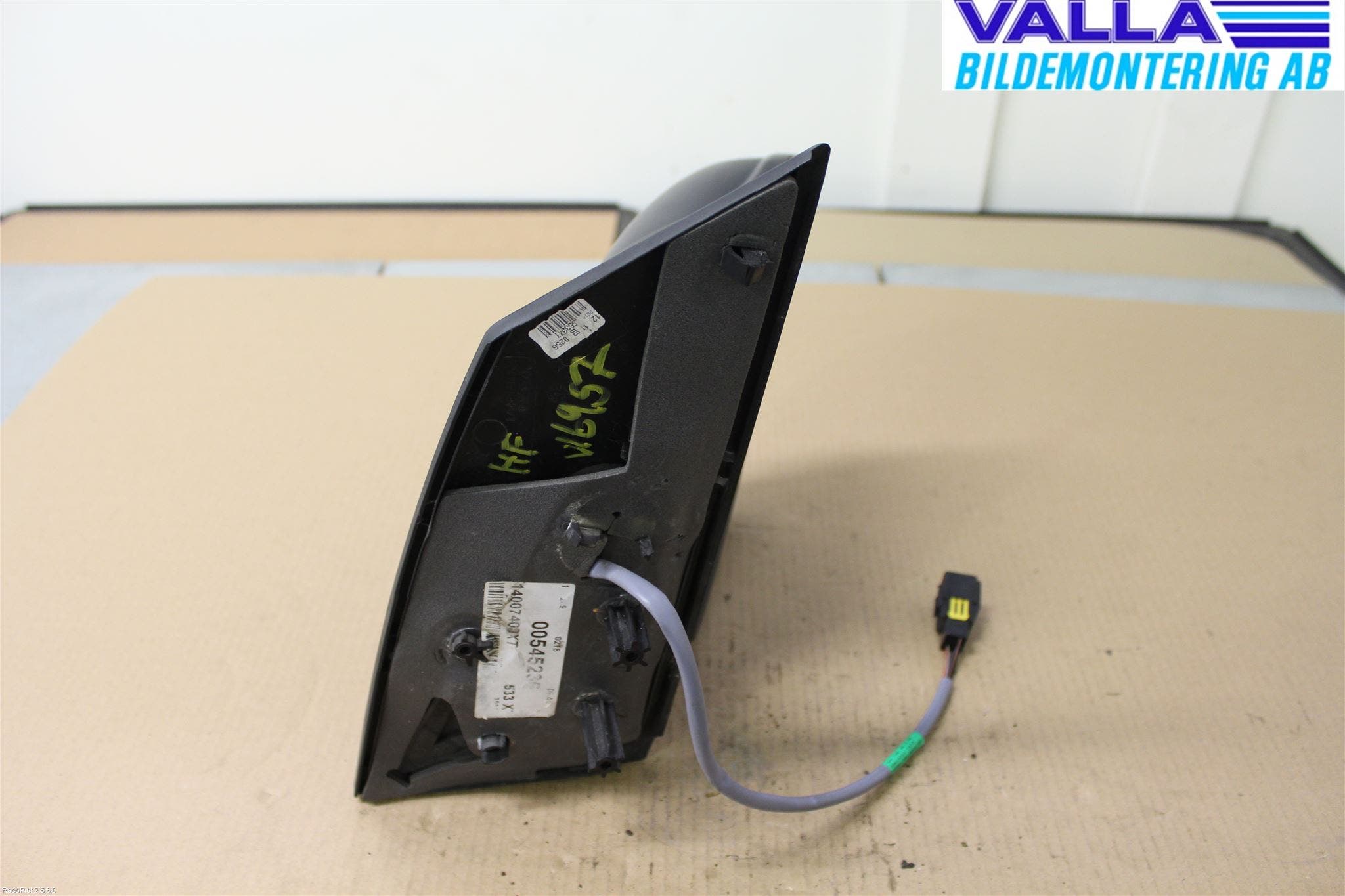 Citroen JUMPY 07-16 Spegel Yttre El Hö