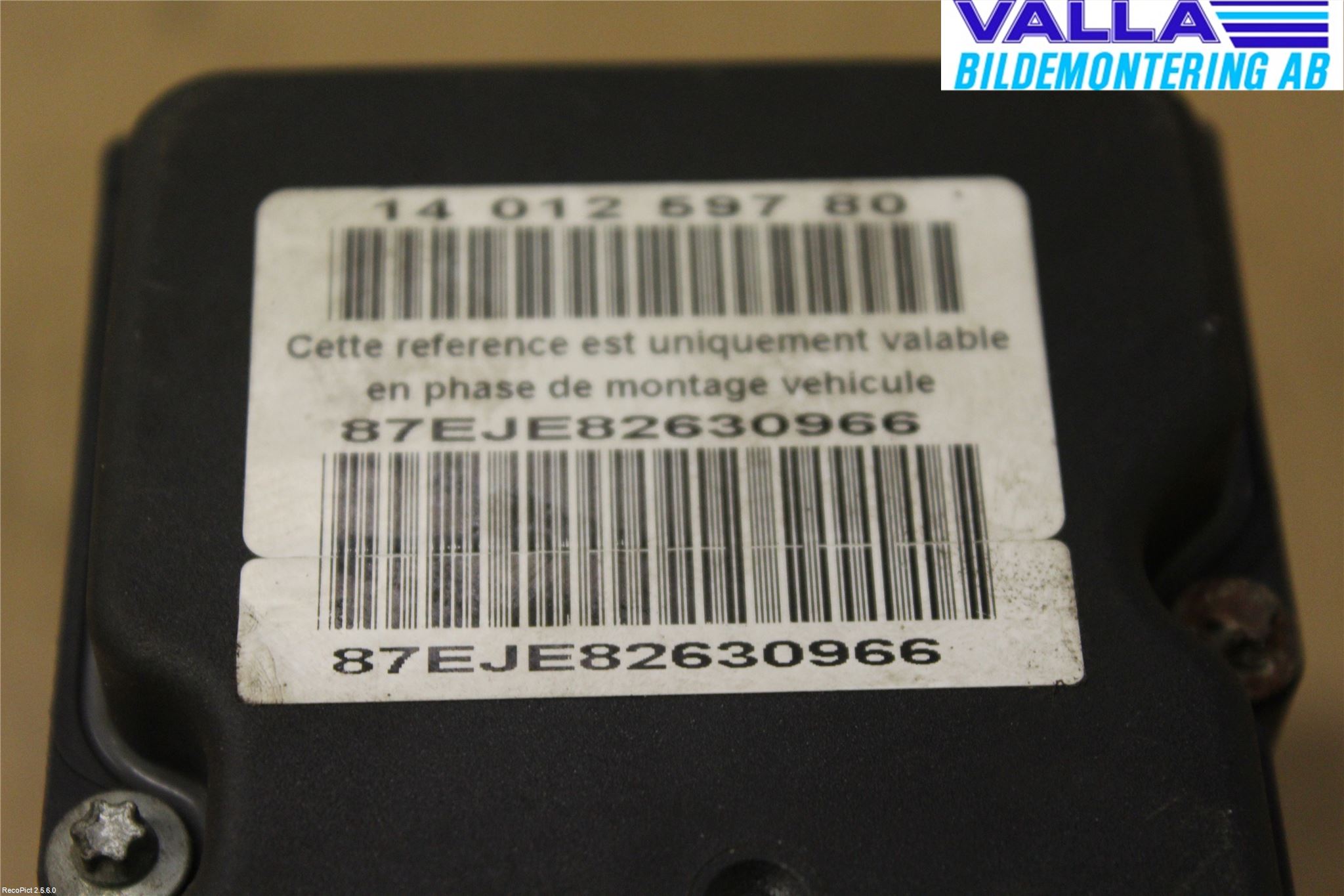 Citroen JUMPY 07-16 Abs Hydraulaggregat