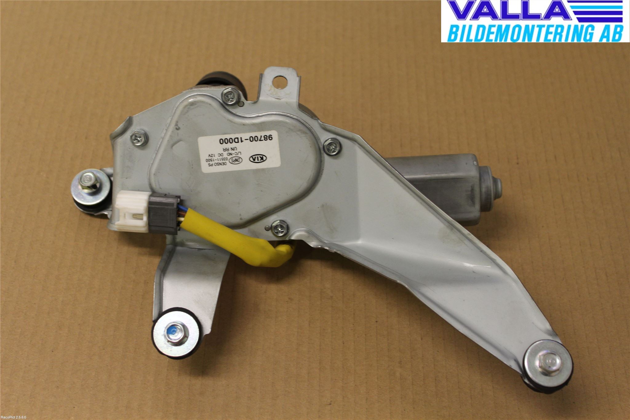 Kia CARENS II 07-12 Torkarmotor Baklucka