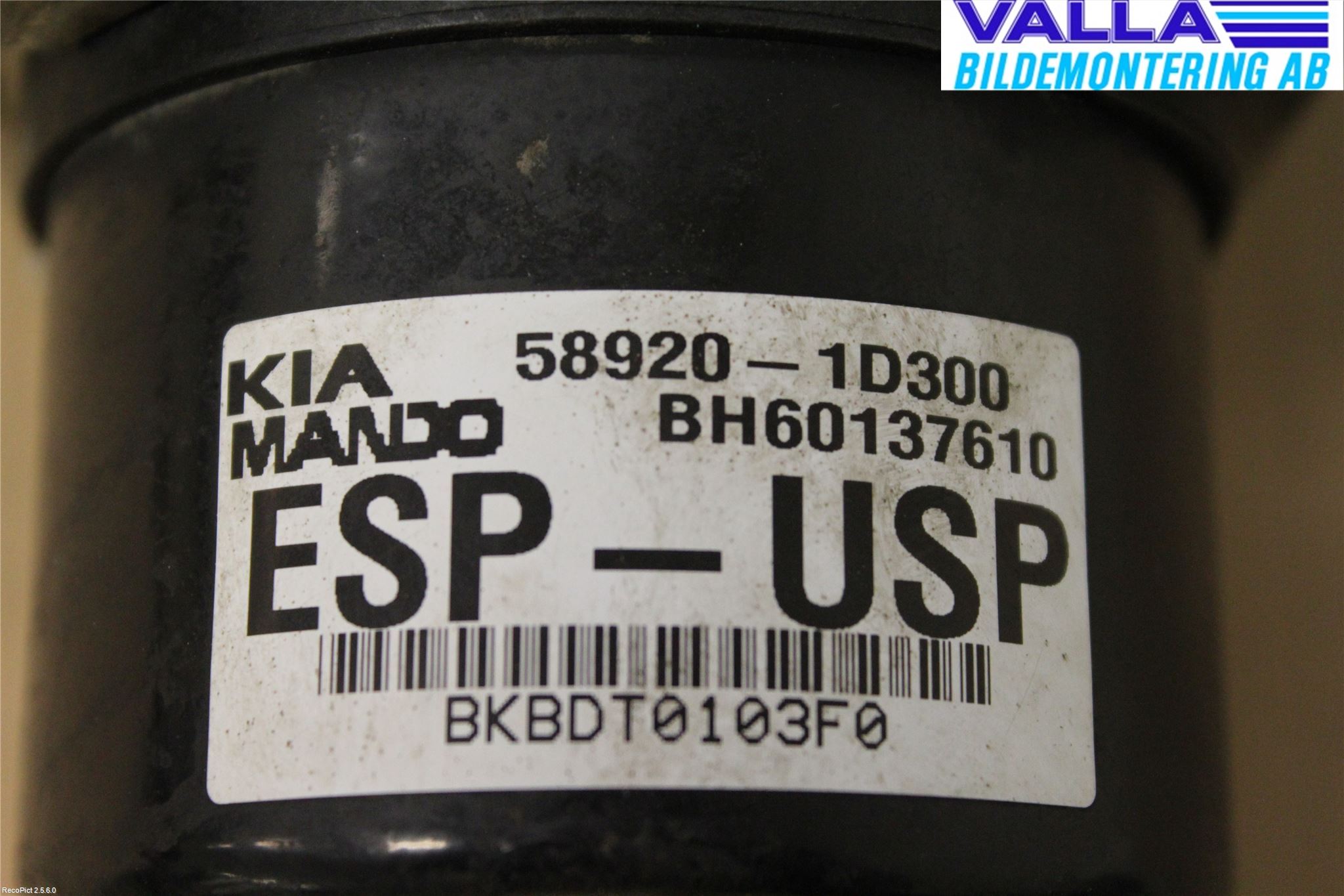 Kia CARENS II 07-12 Abs Hydraulaggregat