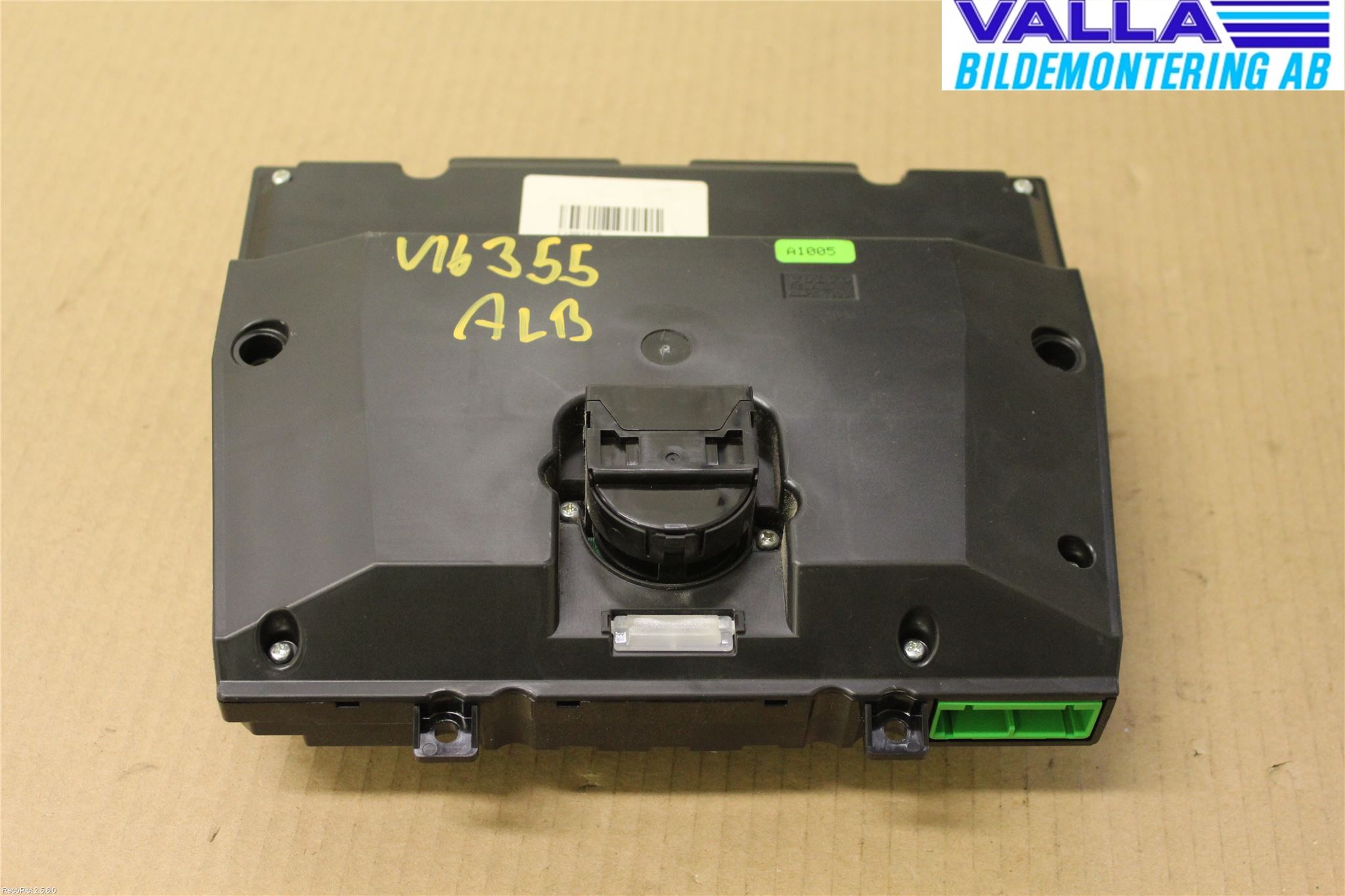 Volvo S60 11-13 Ac Styrenhet Ac Manöveren