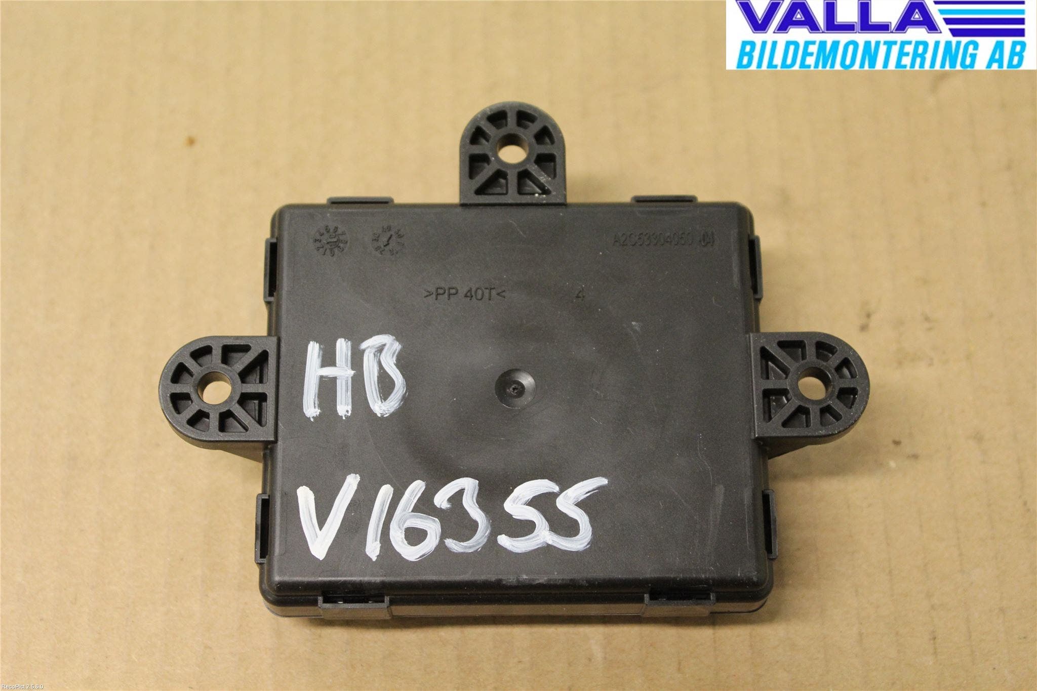 Volvo S60 11-13 Styrenhet Dörr