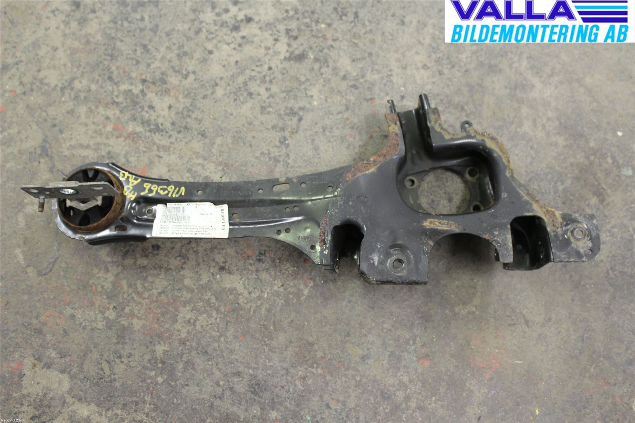 Volvo S60 11-13 Bärarm Bak Höger