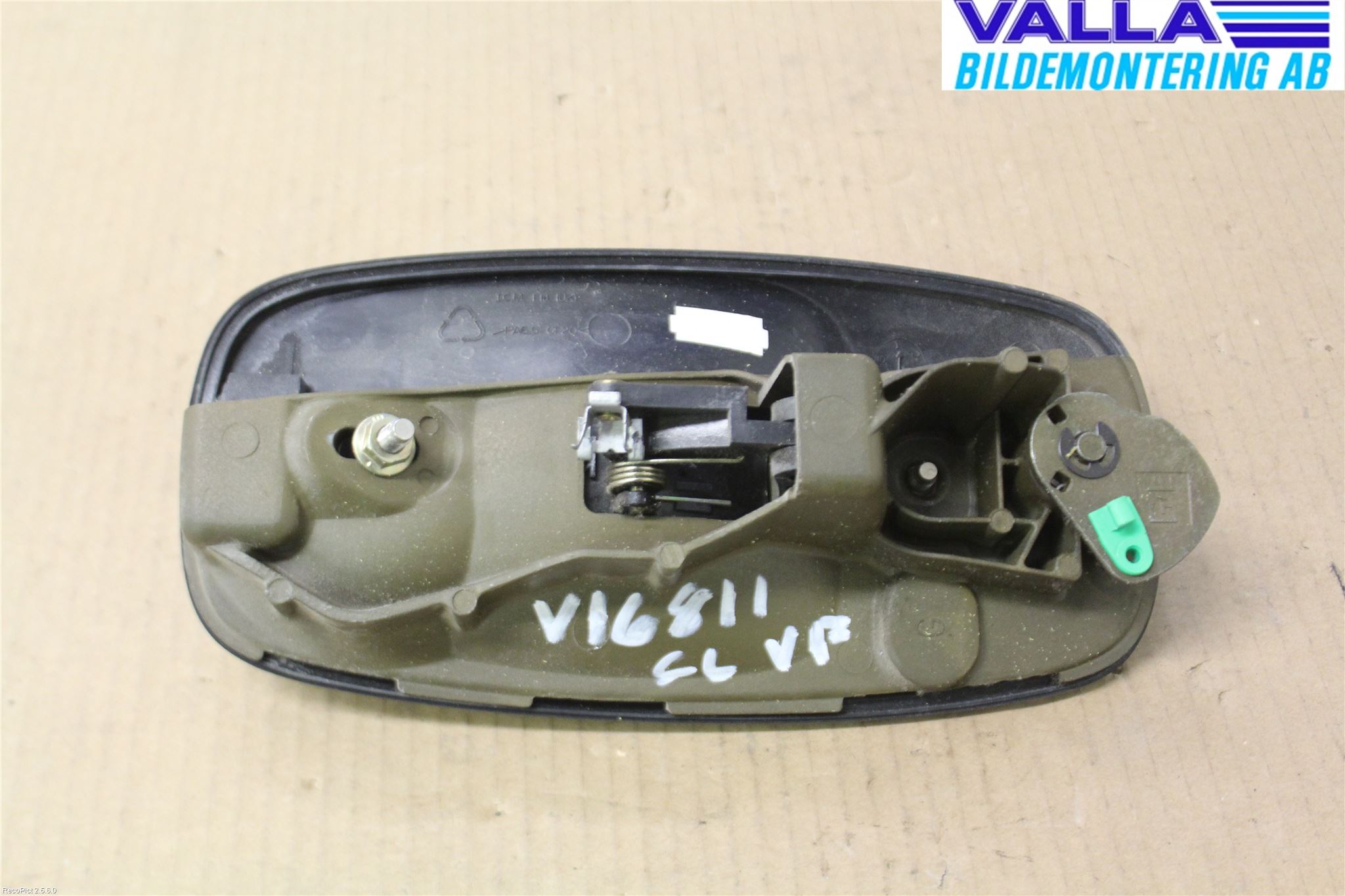 Opel VIVARO 01-14 Dörrhandtag Yttre Vä