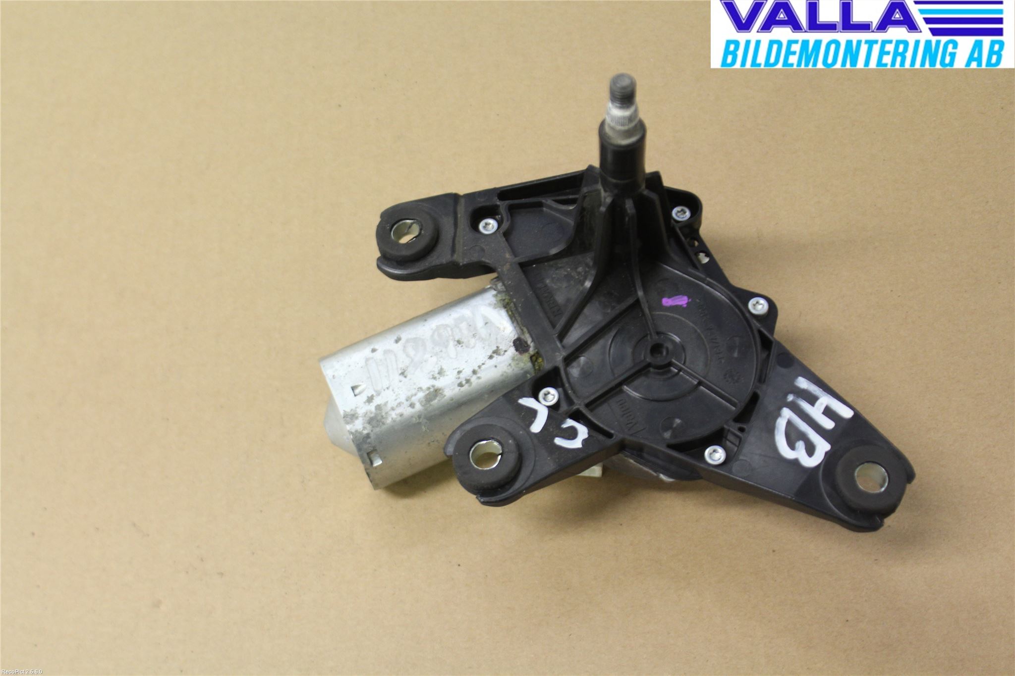 Opel VIVARO 01-14 Torkarmotor Baklucka