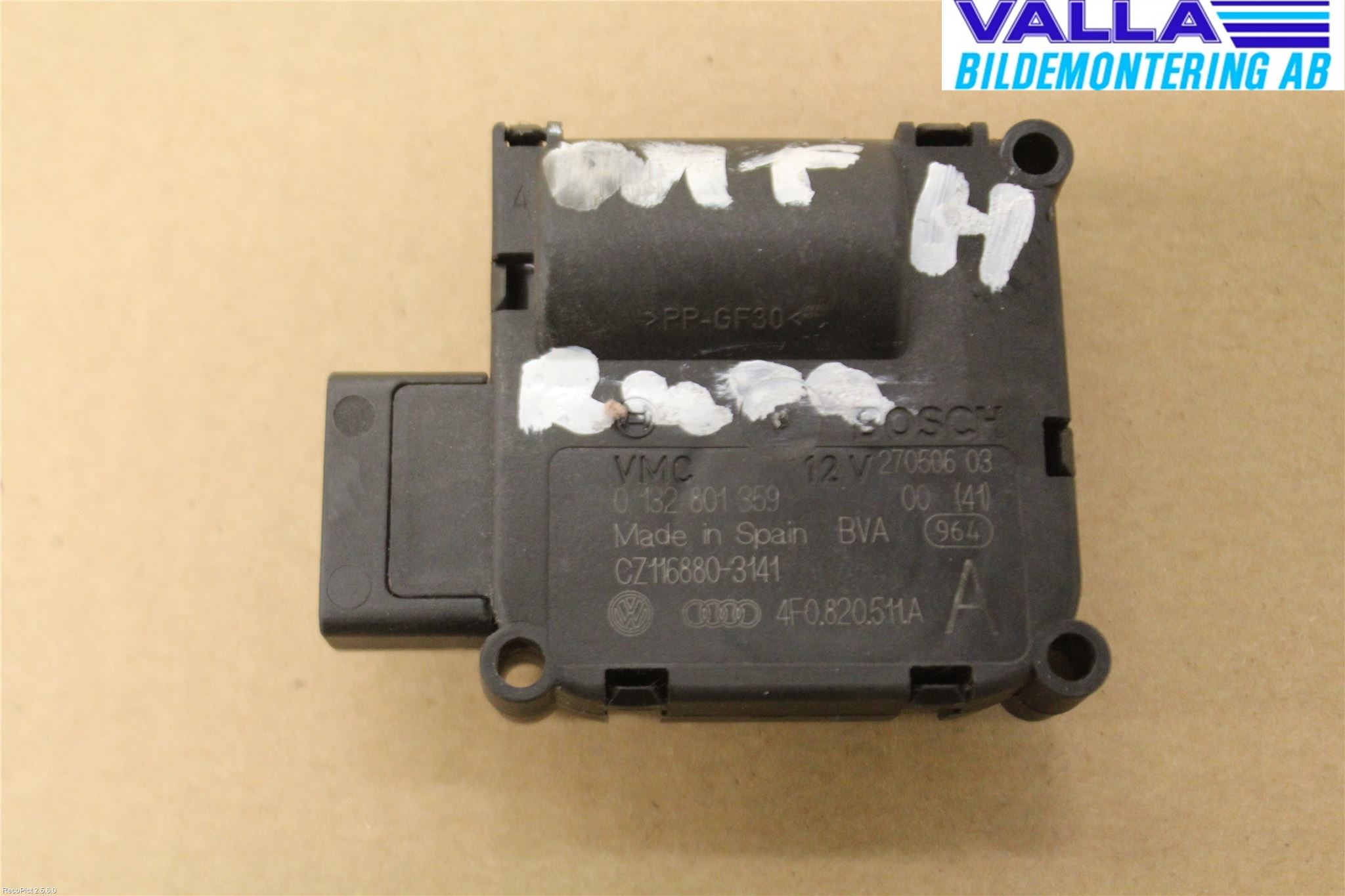 Audi ALLROAD 06-11 Ac Reglermotor