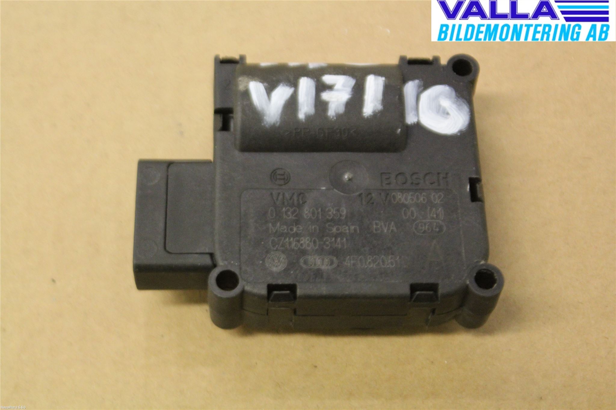 Audi ALLROAD 06-11 Ac Reglermotor