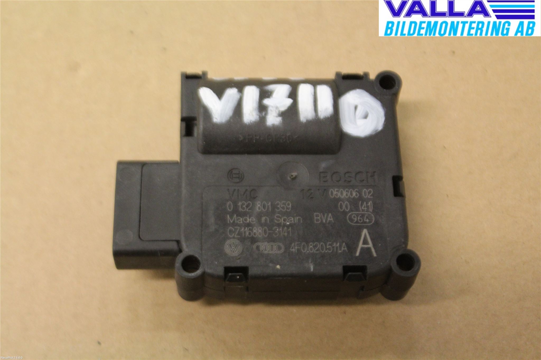 Audi ALLROAD 06-11 Ac Reglermotor