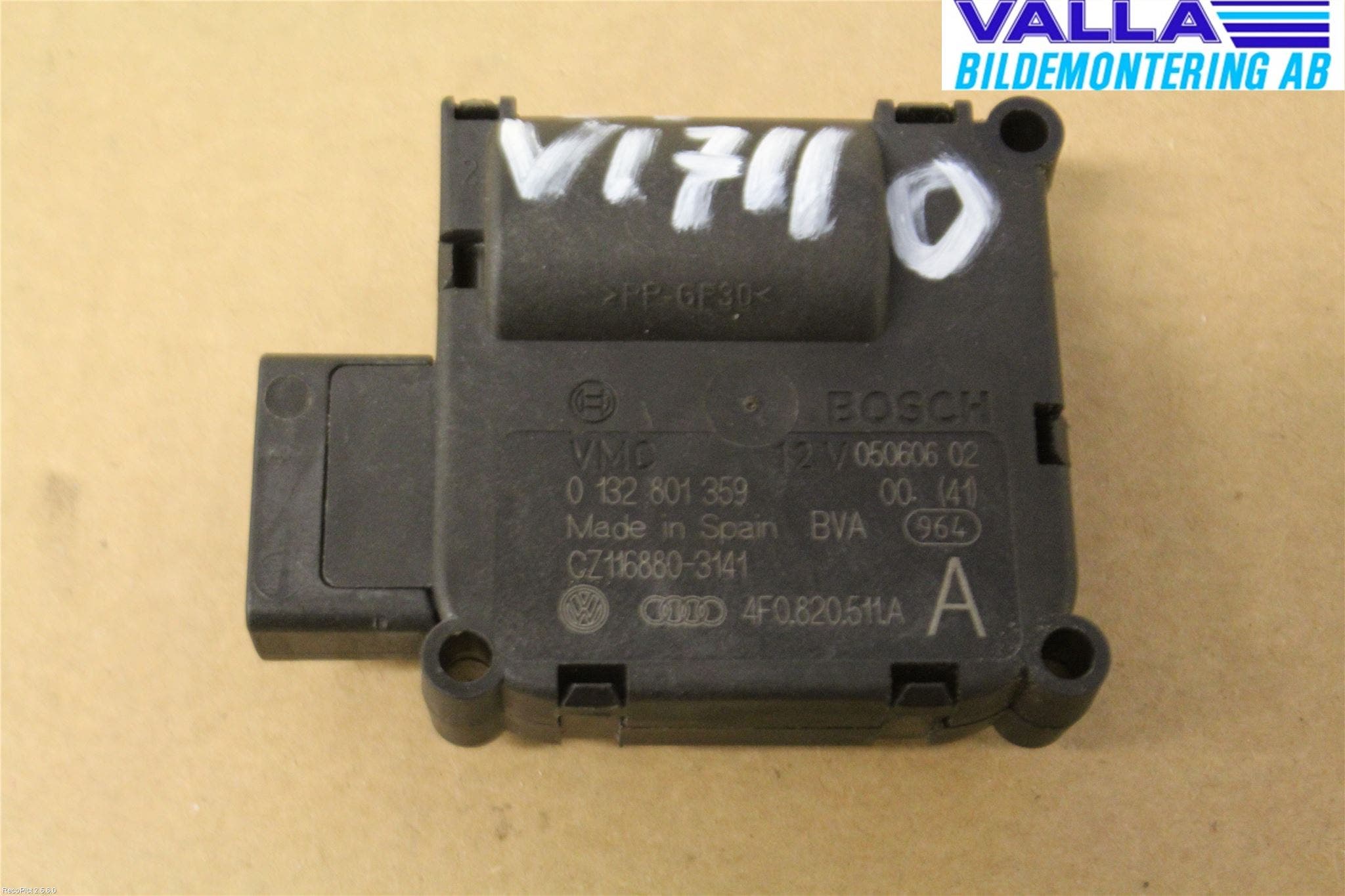 Audi ALLROAD 06-11 Ac Reglermotor
