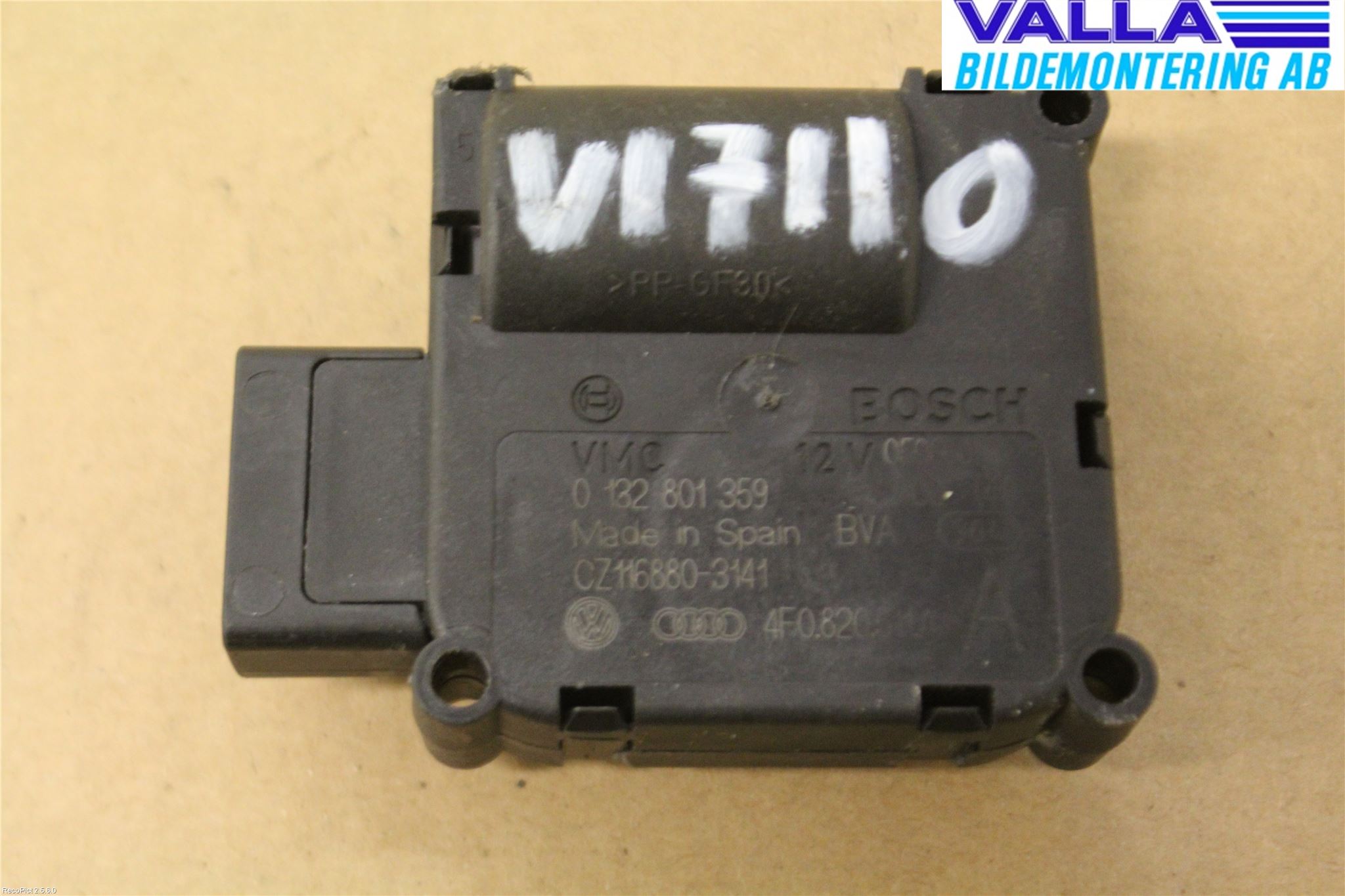 Audi ALLROAD 06-11 Ac Reglermotor