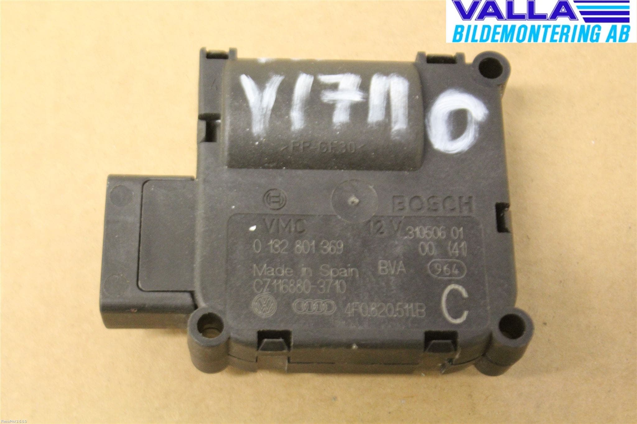 Audi ALLROAD 06-11 Ac Reglermotor