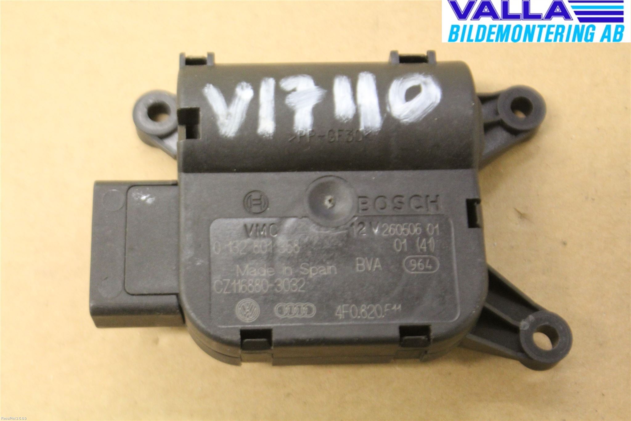 Audi ALLROAD 06-11 Ac Reglermotor