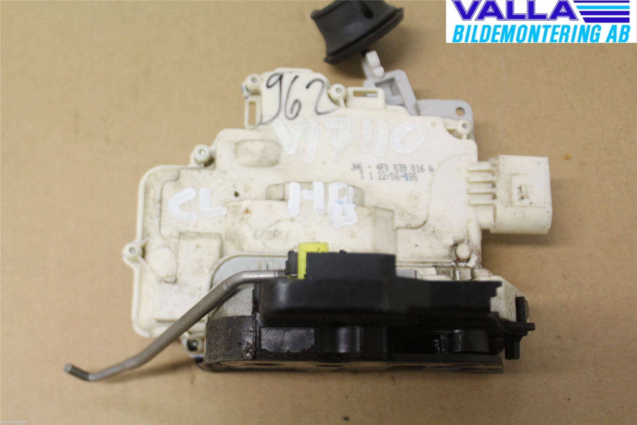 Audi ALLROAD 06-11 Låskista-Dörrlås