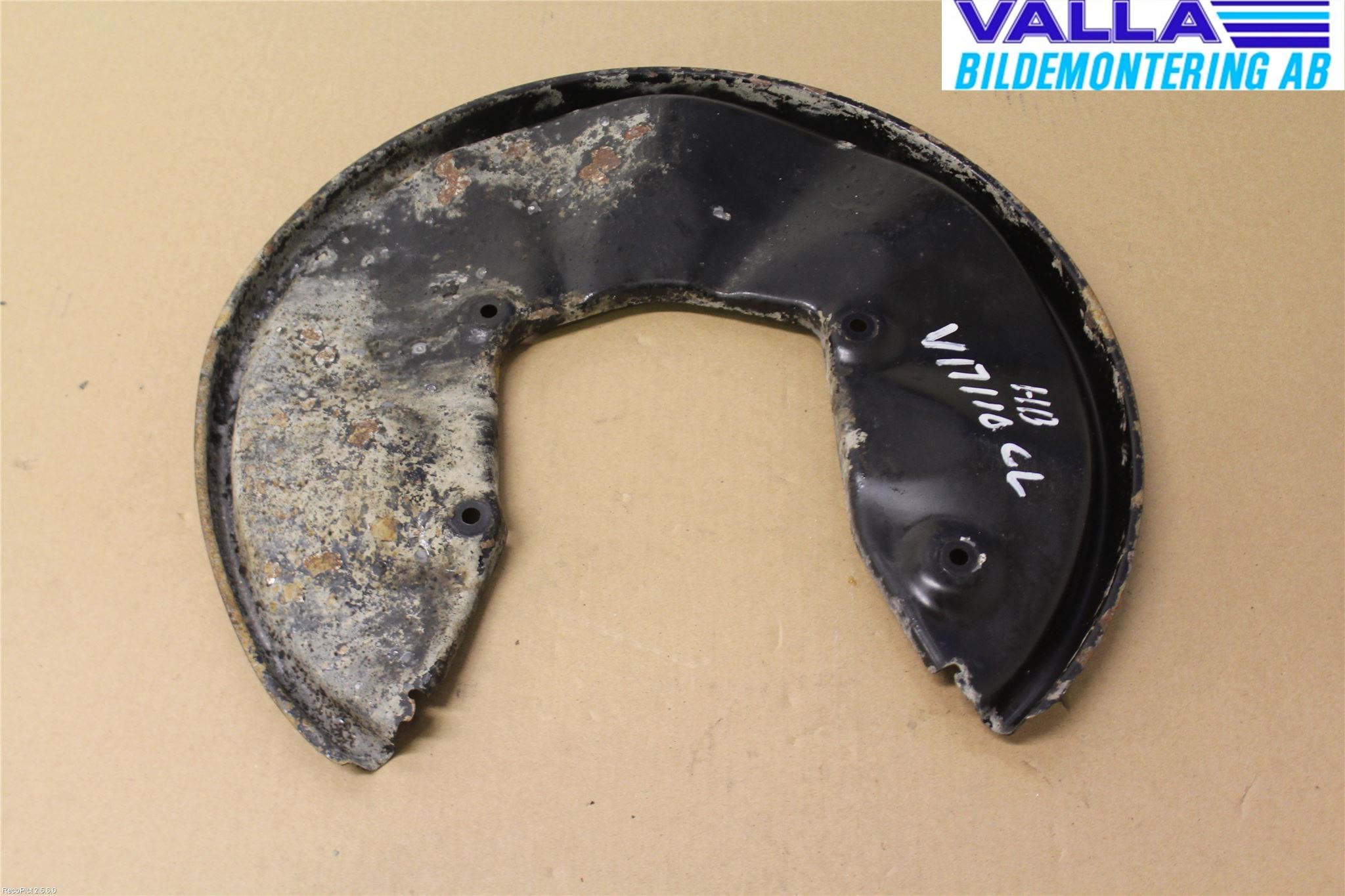 Audi ALLROAD 06-11 Bromssköld Bak