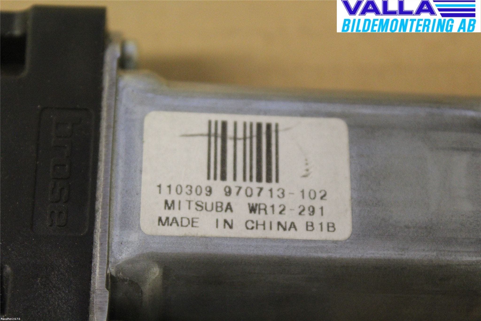 Volvo V70 08-13 Fönsterhissmotor